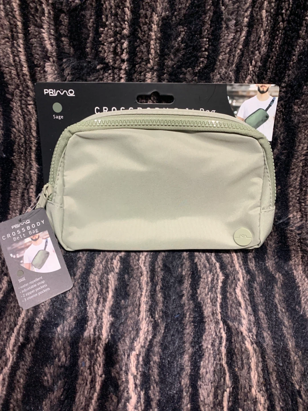 PRIMO Crossbody Belt Bag - Sage