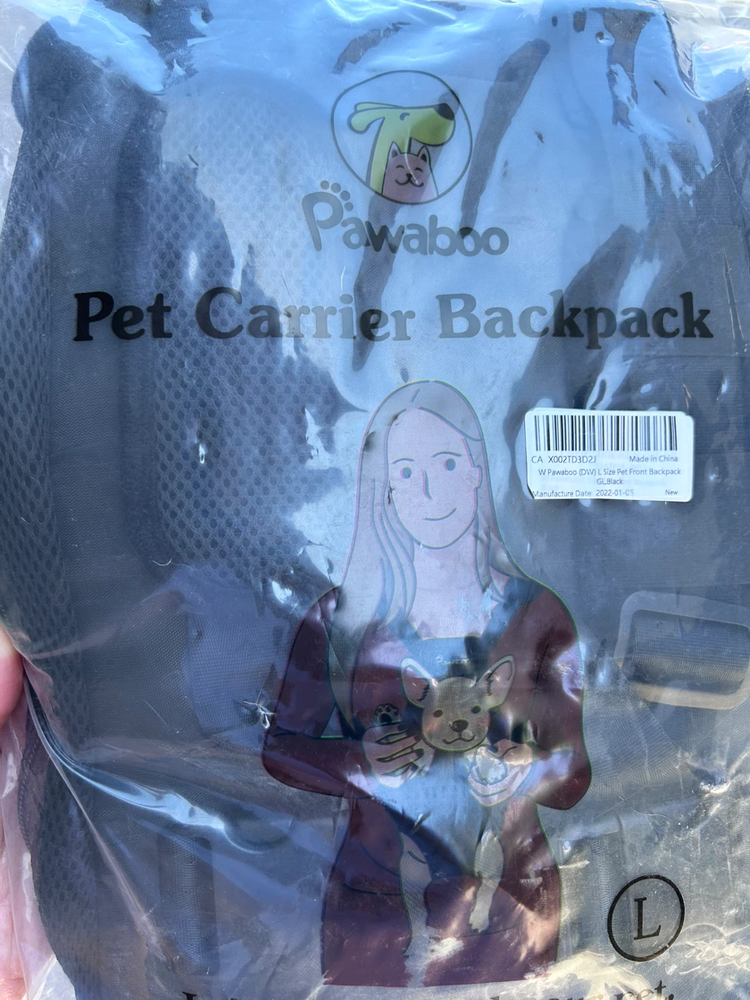 Pawaboo Pet Carrier Backpack
