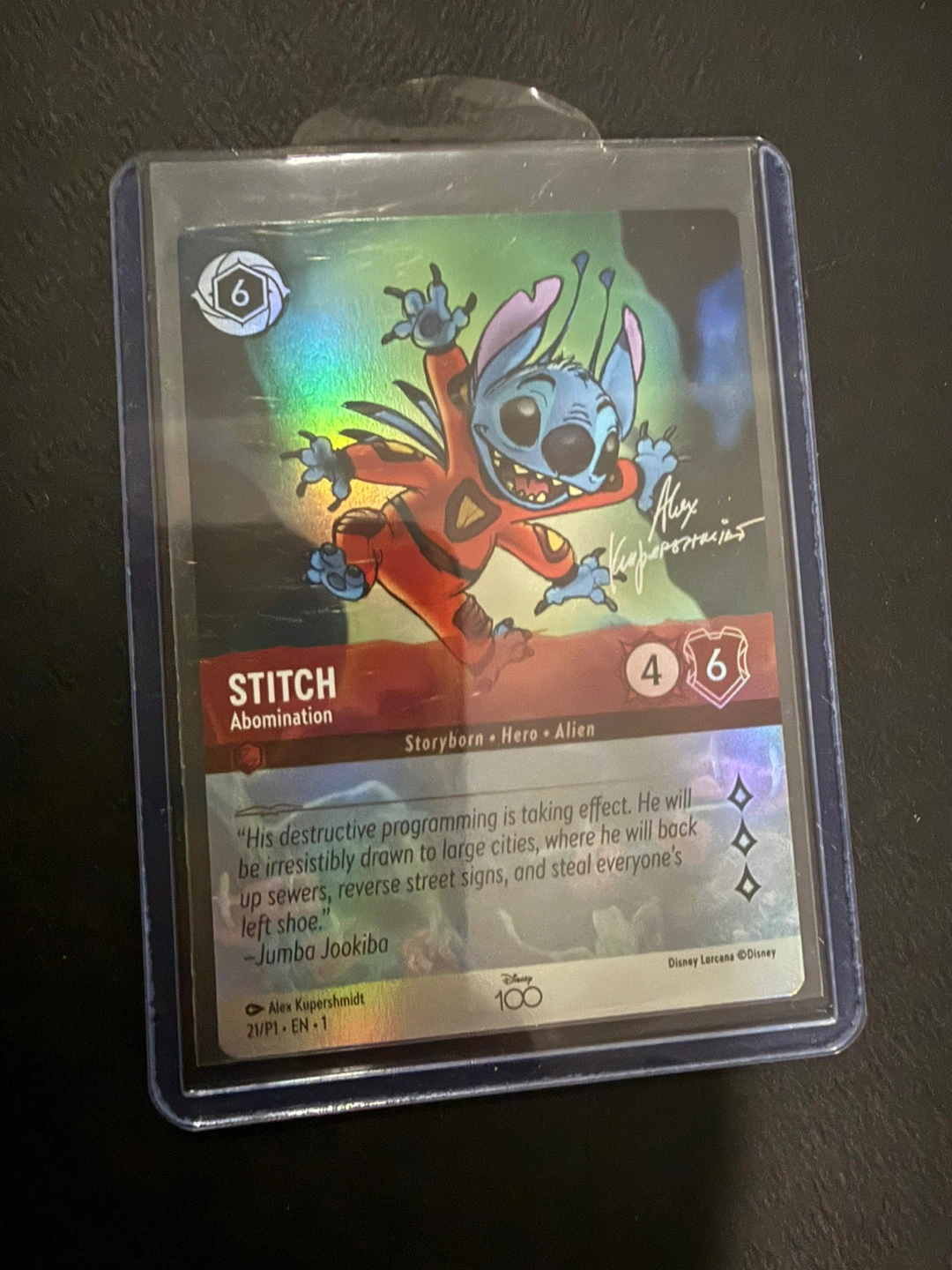 Disney Stitch TCG Card