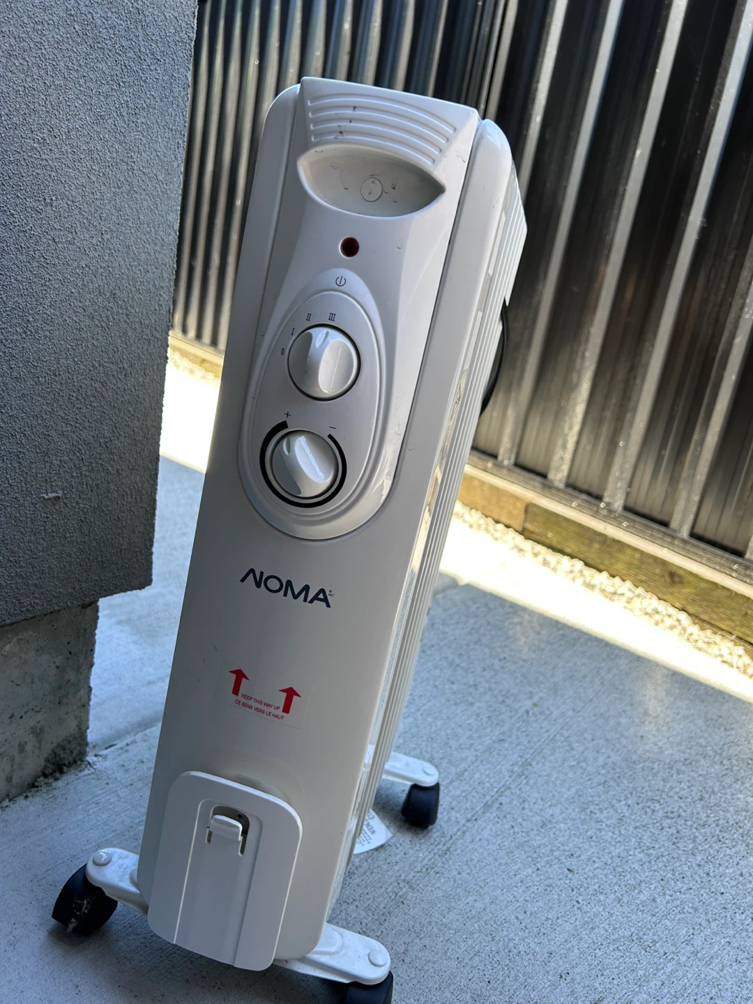 NOMA Oil Filled Radiator Heater