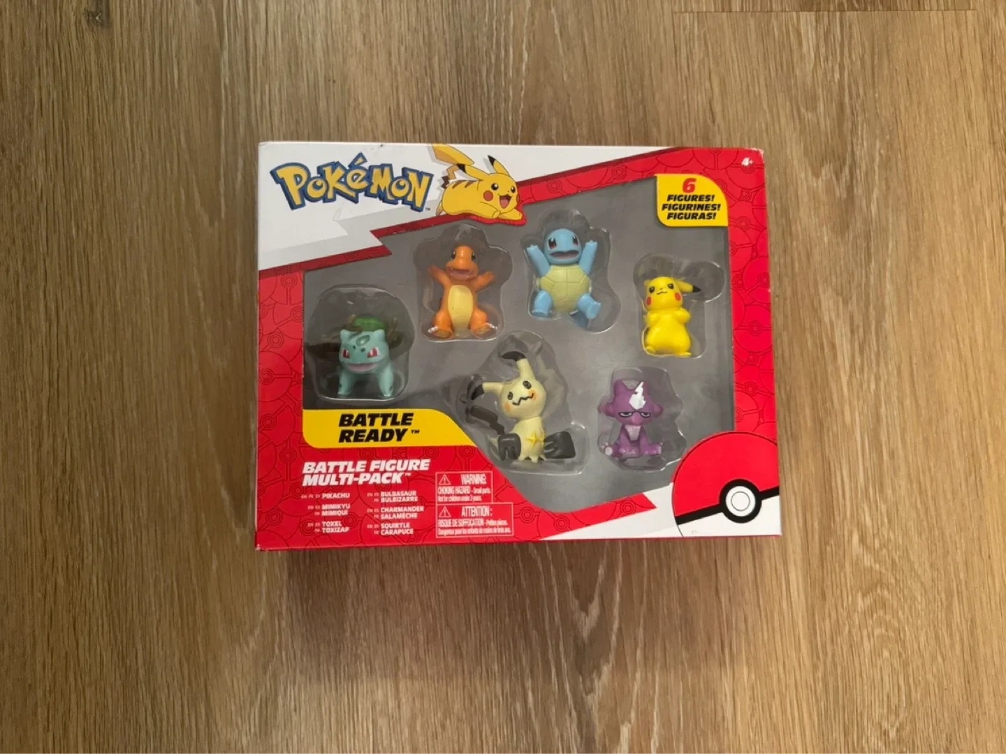 Pokémon Battle Figures - 6 Figures