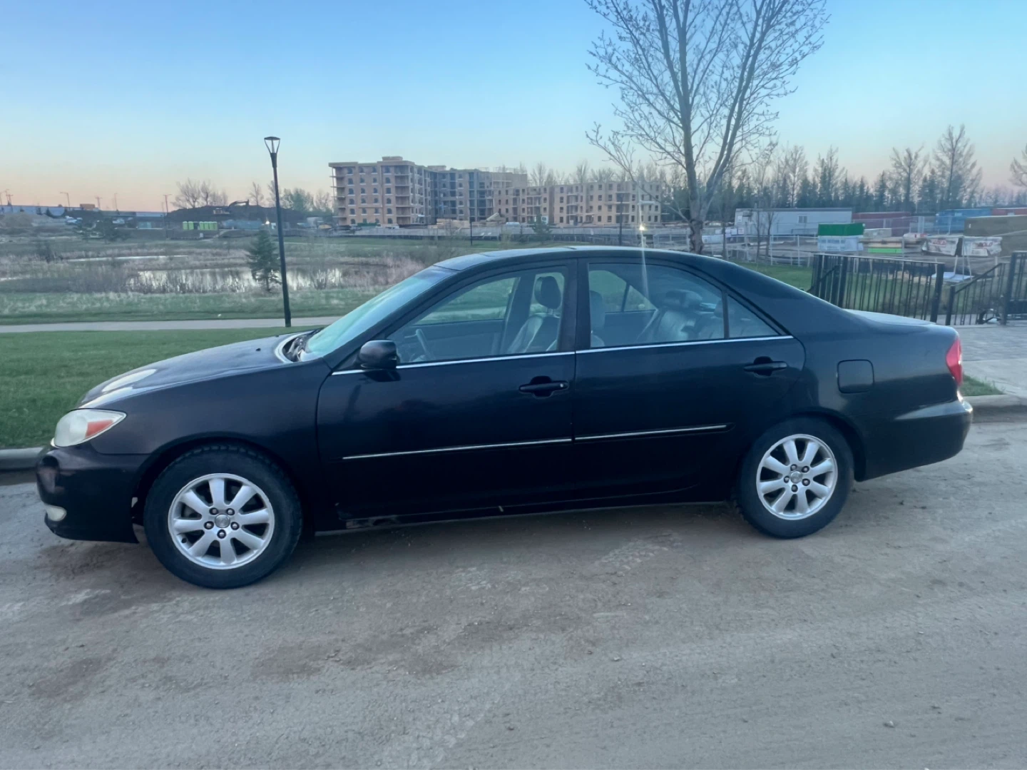 Black Toyota Camry V6 Sedan