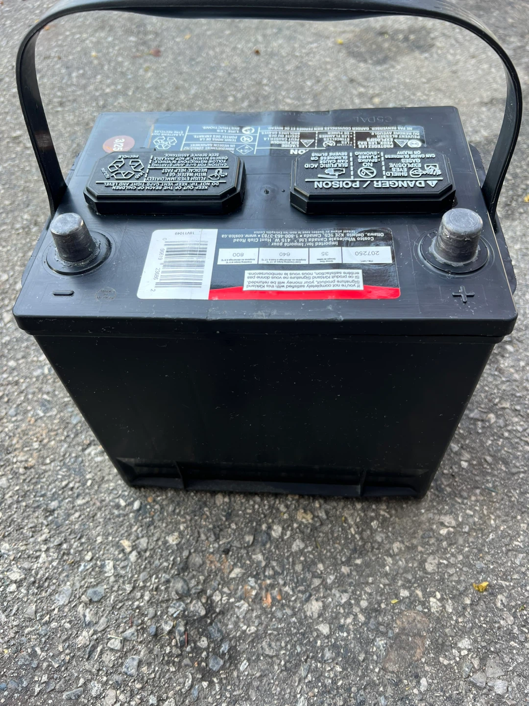 Costco Kirkland Signature Car Battery