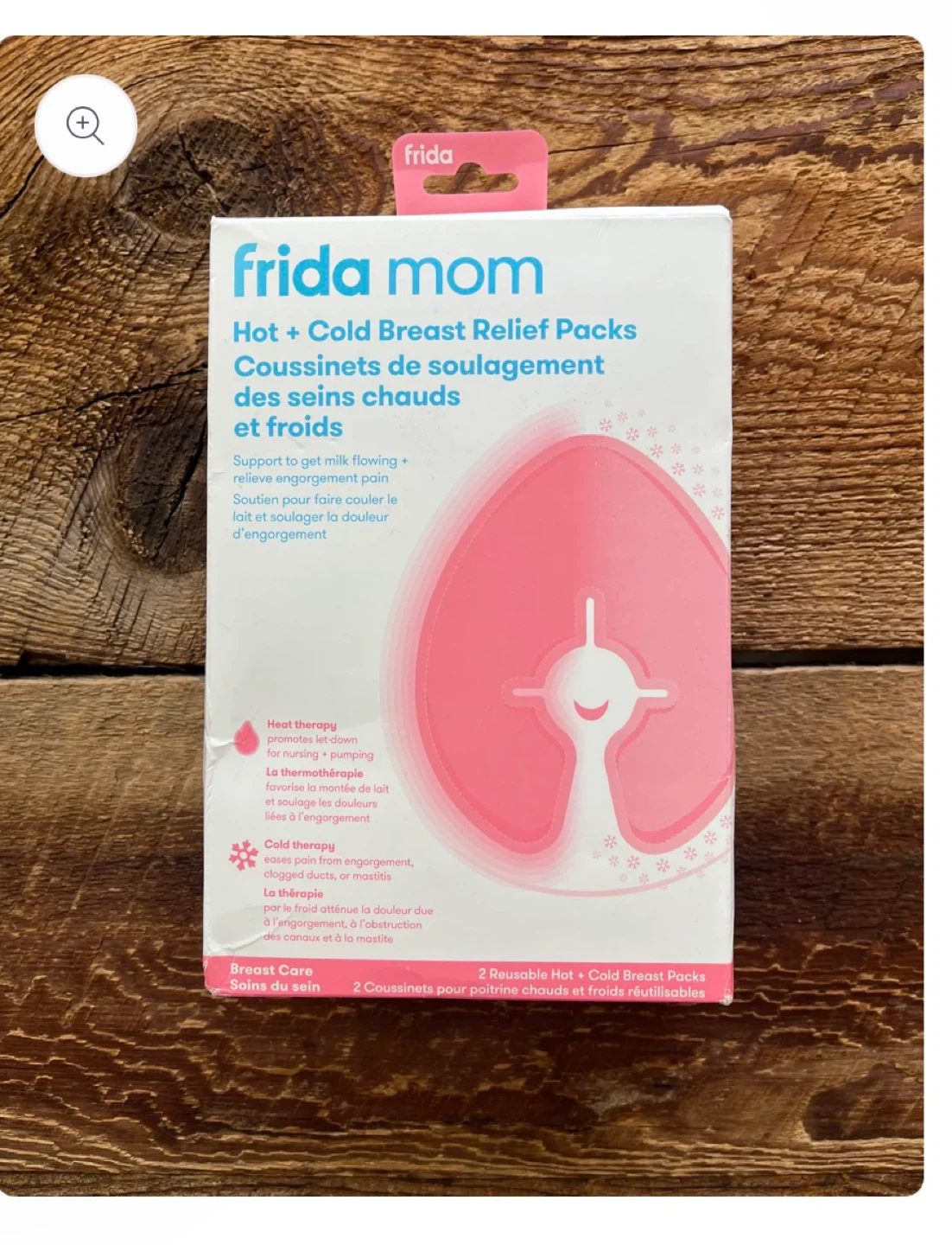 Frida Mom Hot + Cold Breast Relief Packs