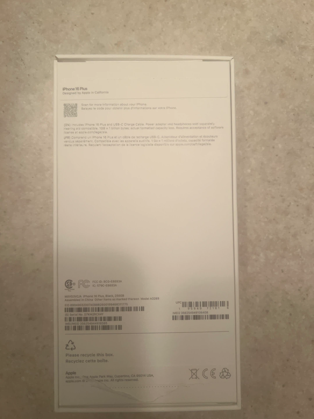 Apple iPhone 16 Plus (Black) - photo 3
