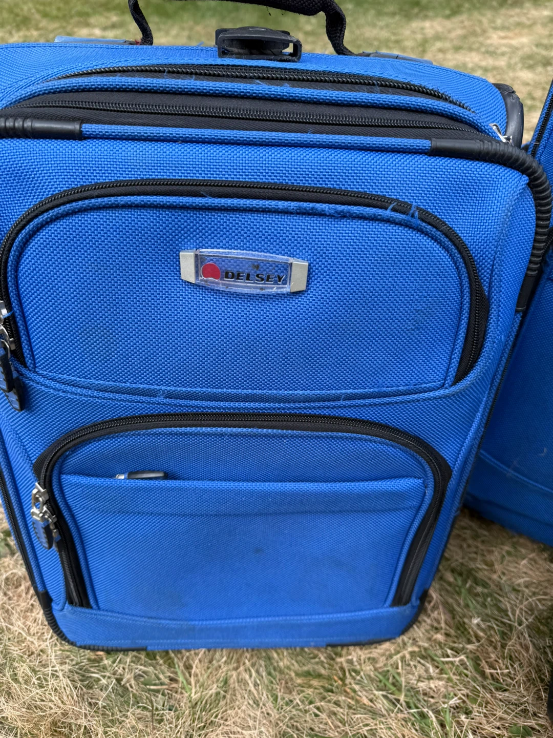 Delsey Blue Spinner Luggage Set (3 pieces) - photo 4