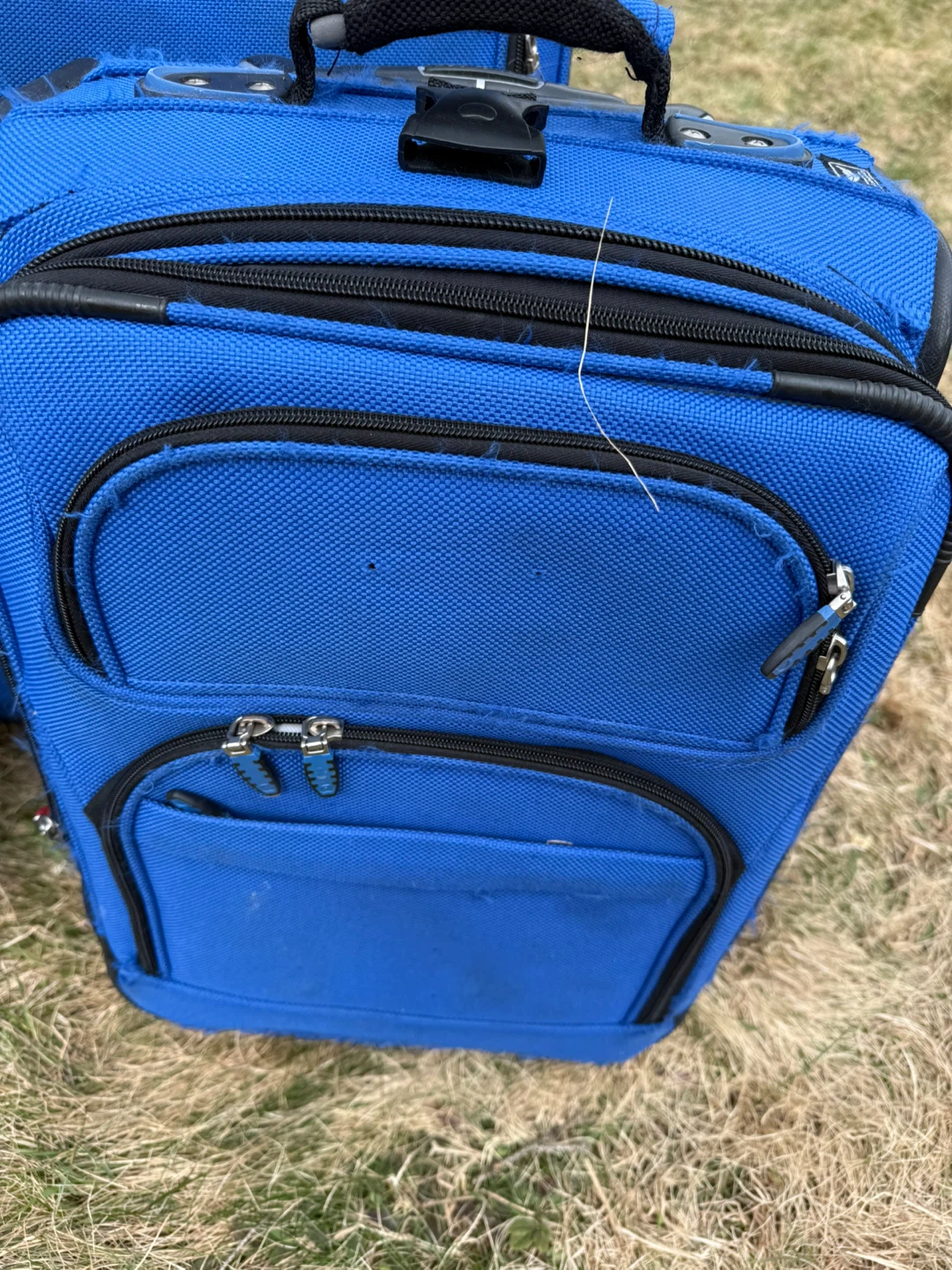 Delsey Blue Spinner Luggage Set (3 pieces) - photo 2