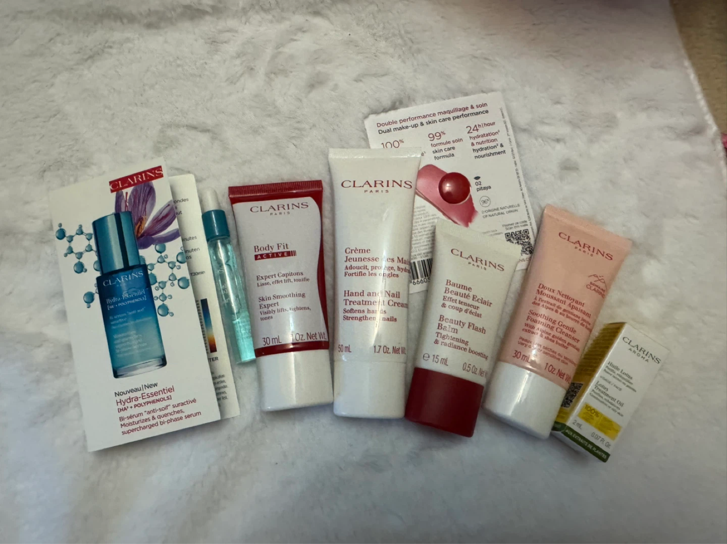 Clarins , Body Fit, Beauty Flash Balm & More