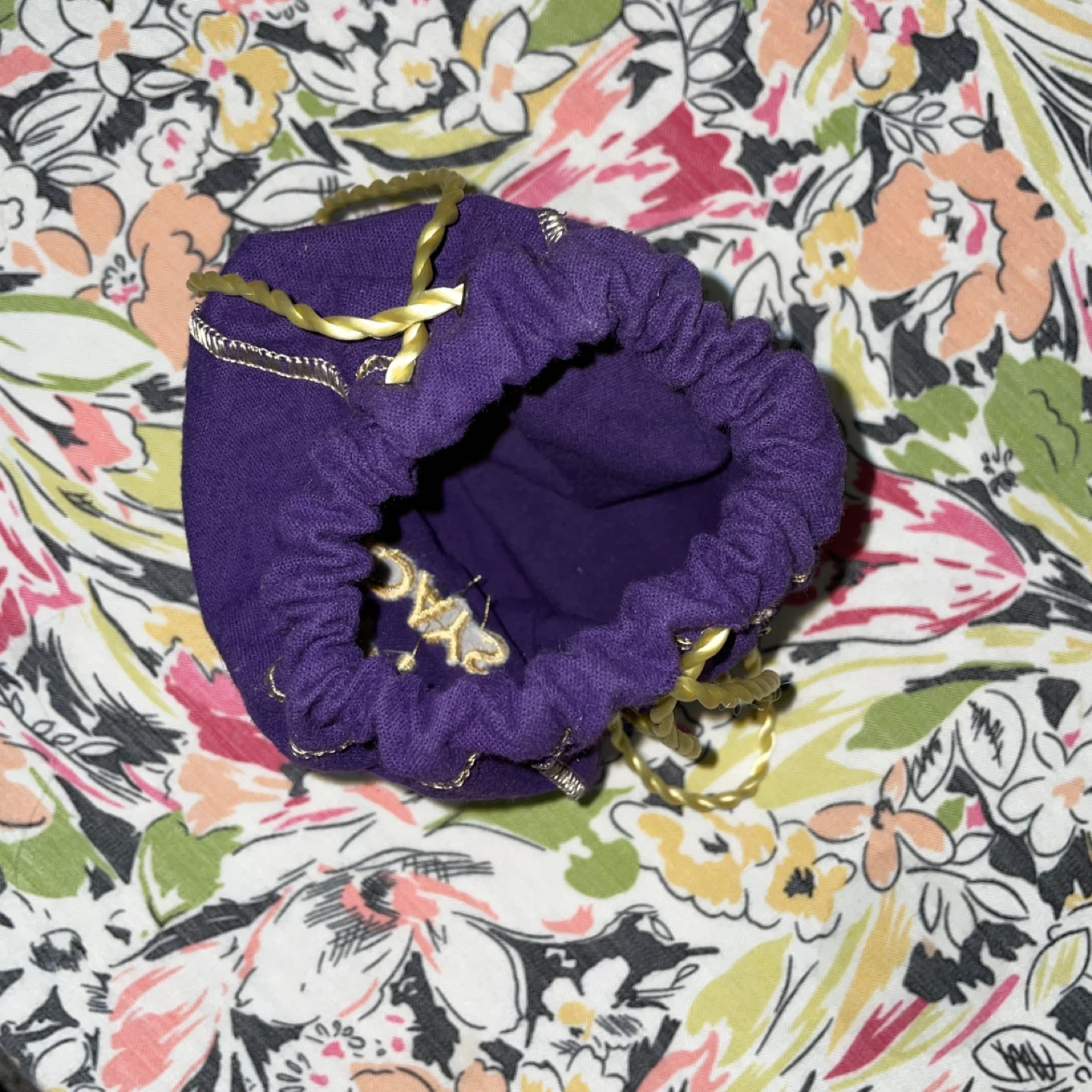 Crown Royale Woven Bag - Purple - photo 3