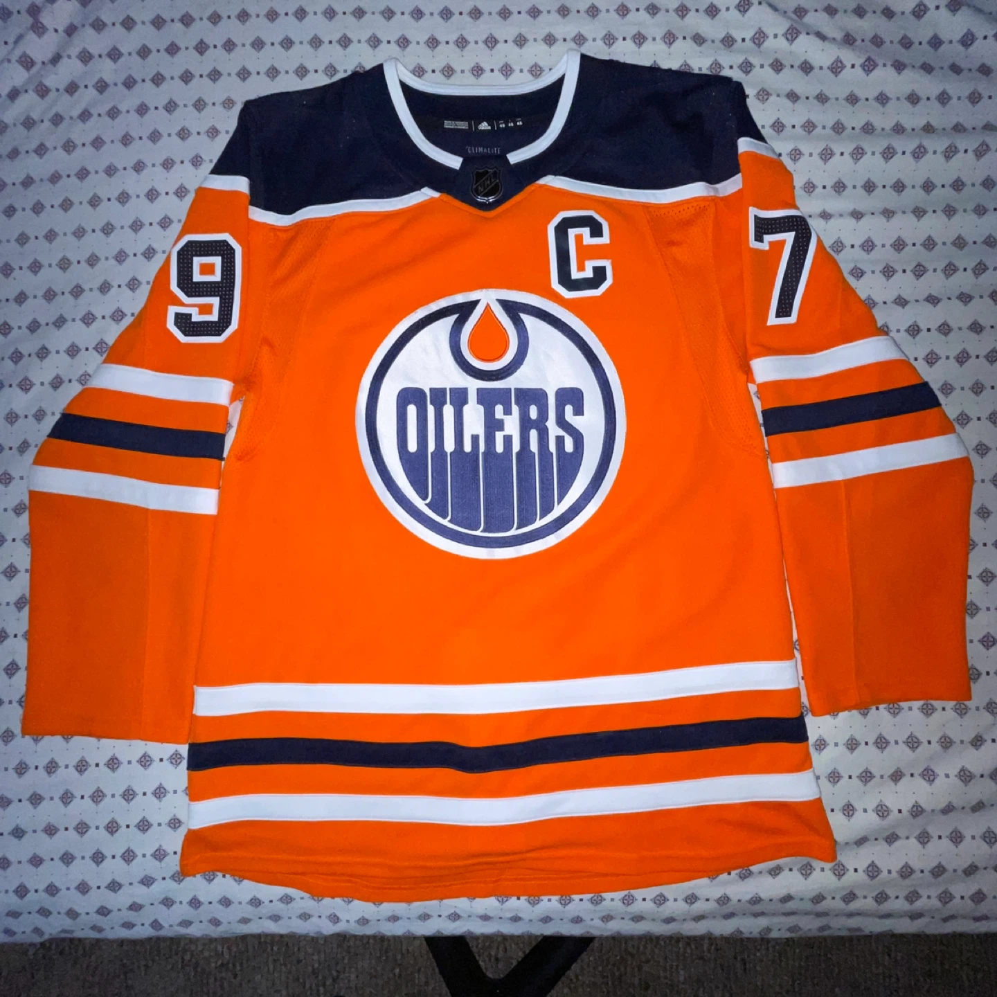 Edmonton Oilers McDavid Jersey - Orange (Men's S/46)