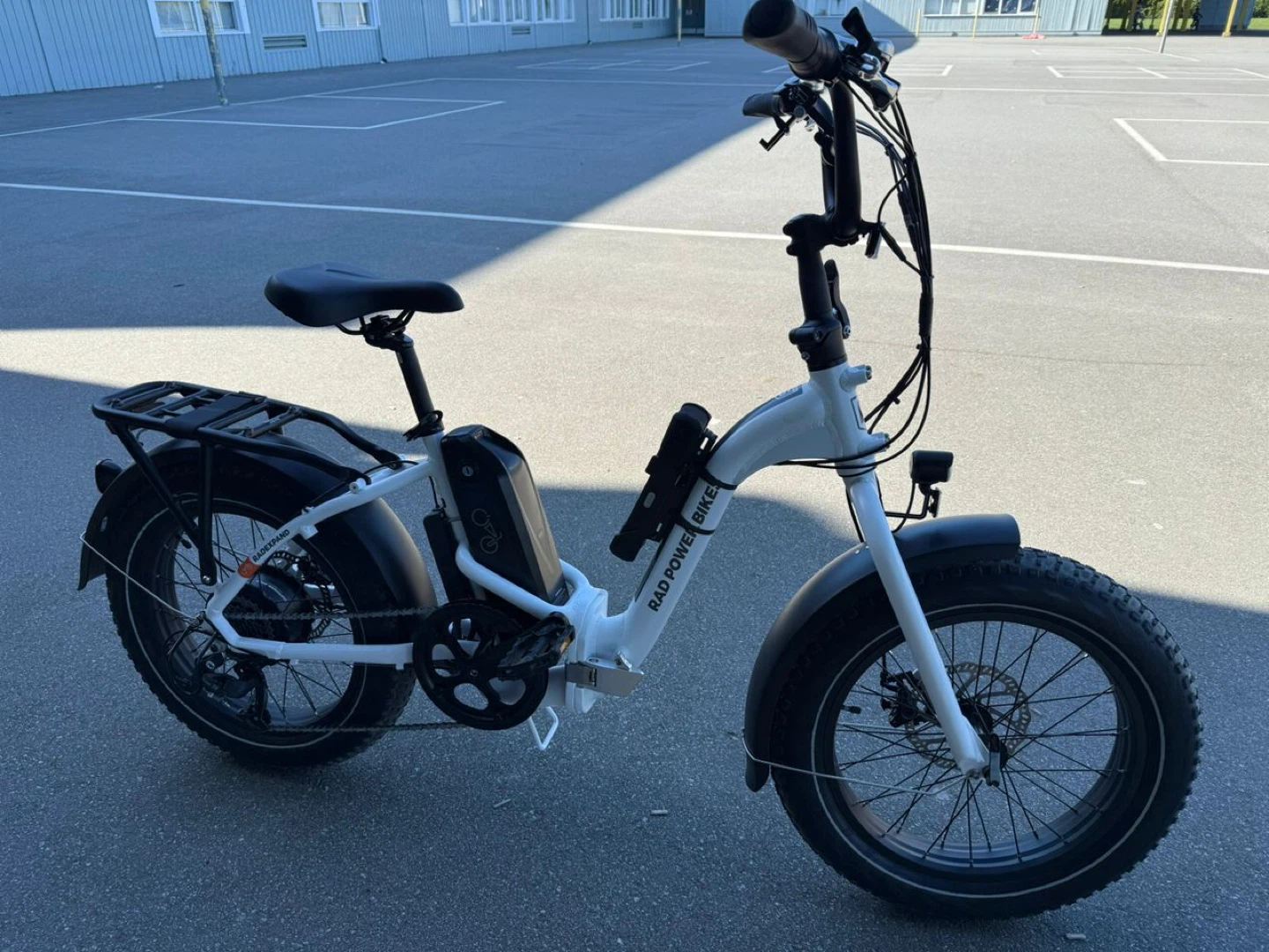 Rad Power Bikes RadExpand Electric Fat Tire Bike - White