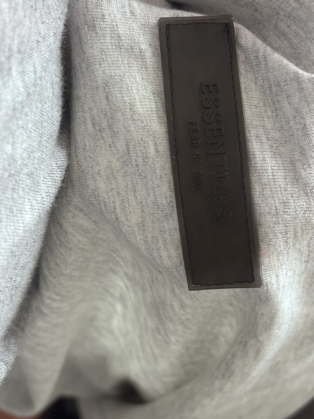 ESSENTIALS Fear of God T-Shirt - Light Grey - Size M - photo 5
