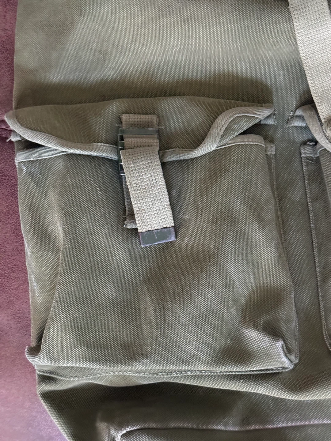 Vintage Canvas Rucksack Backpack - photo 2