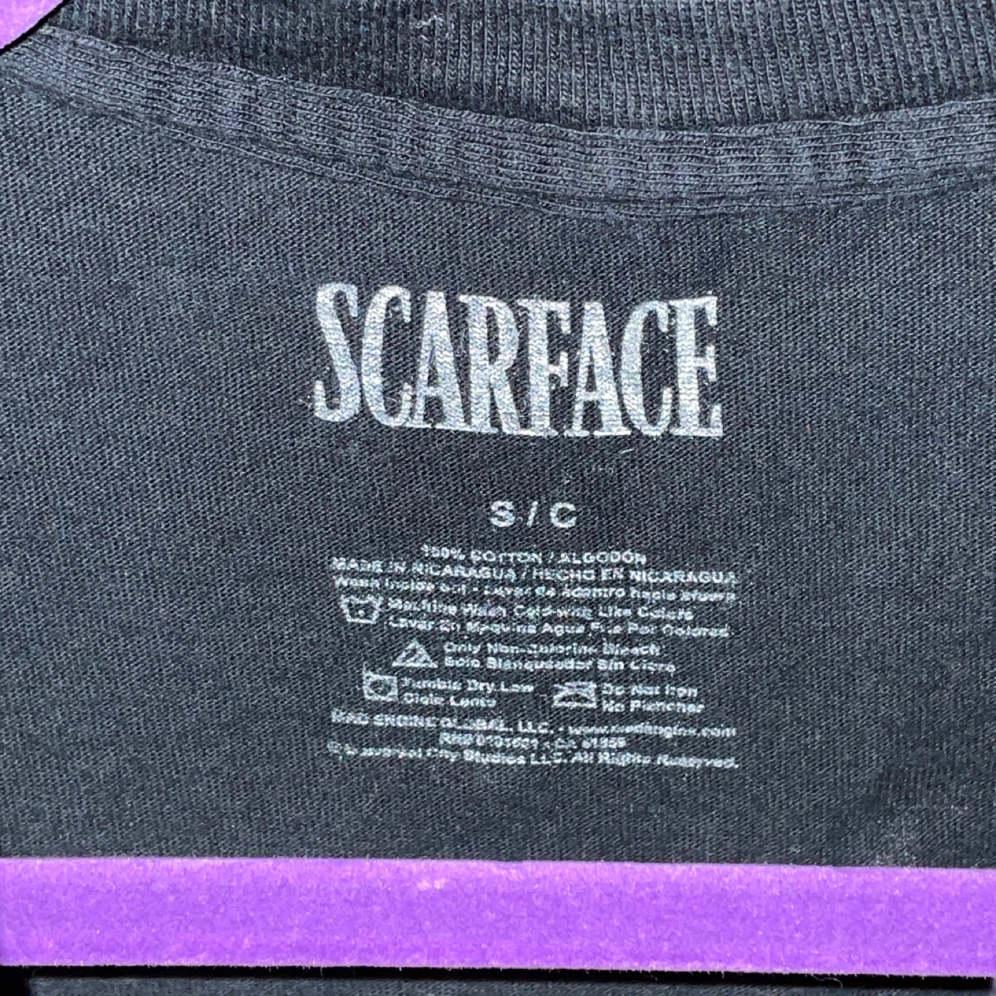 Scarface Graphic Tee - Black (Men's S) - photo 4