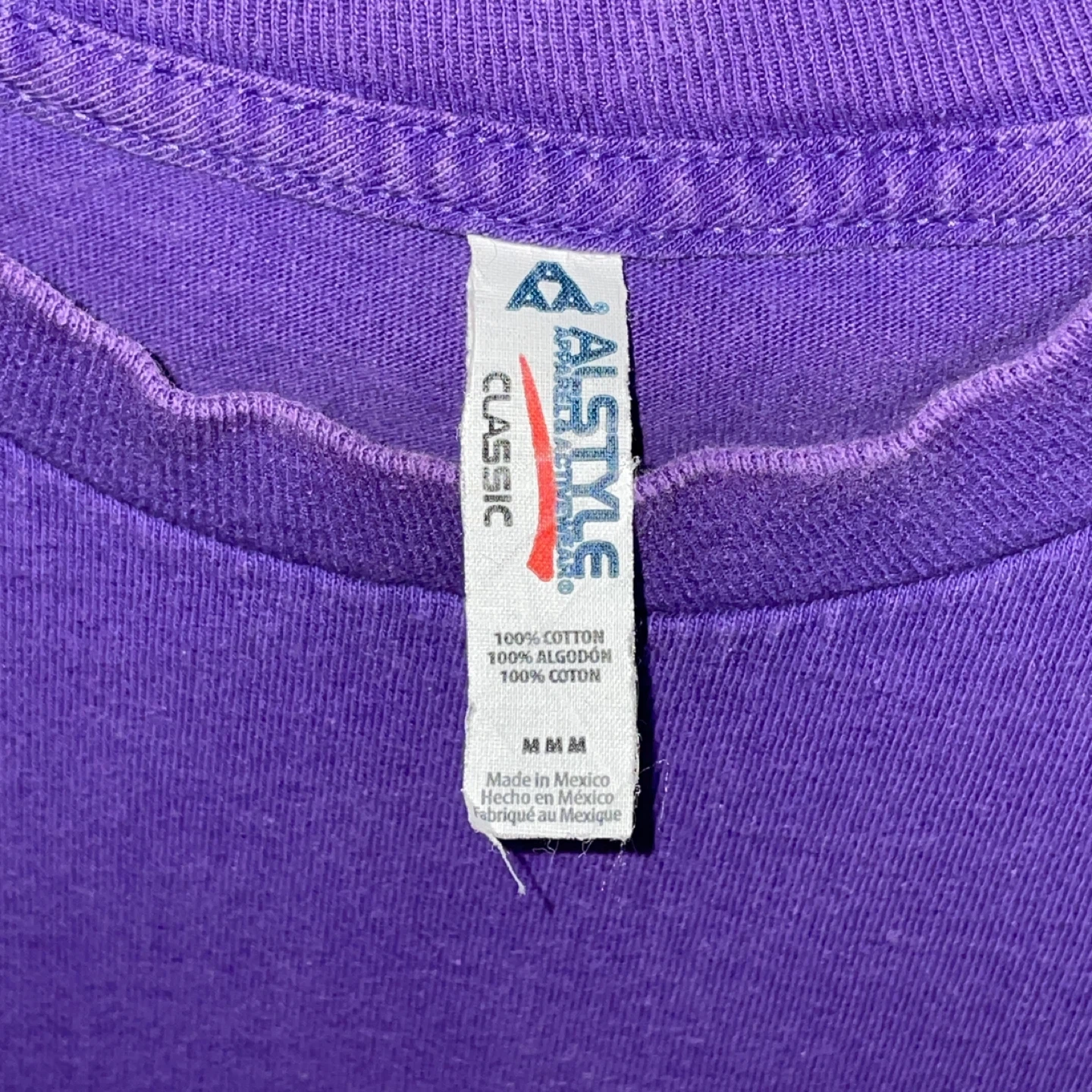 Blank T-shirt - Purple (Men's M) - photo 2