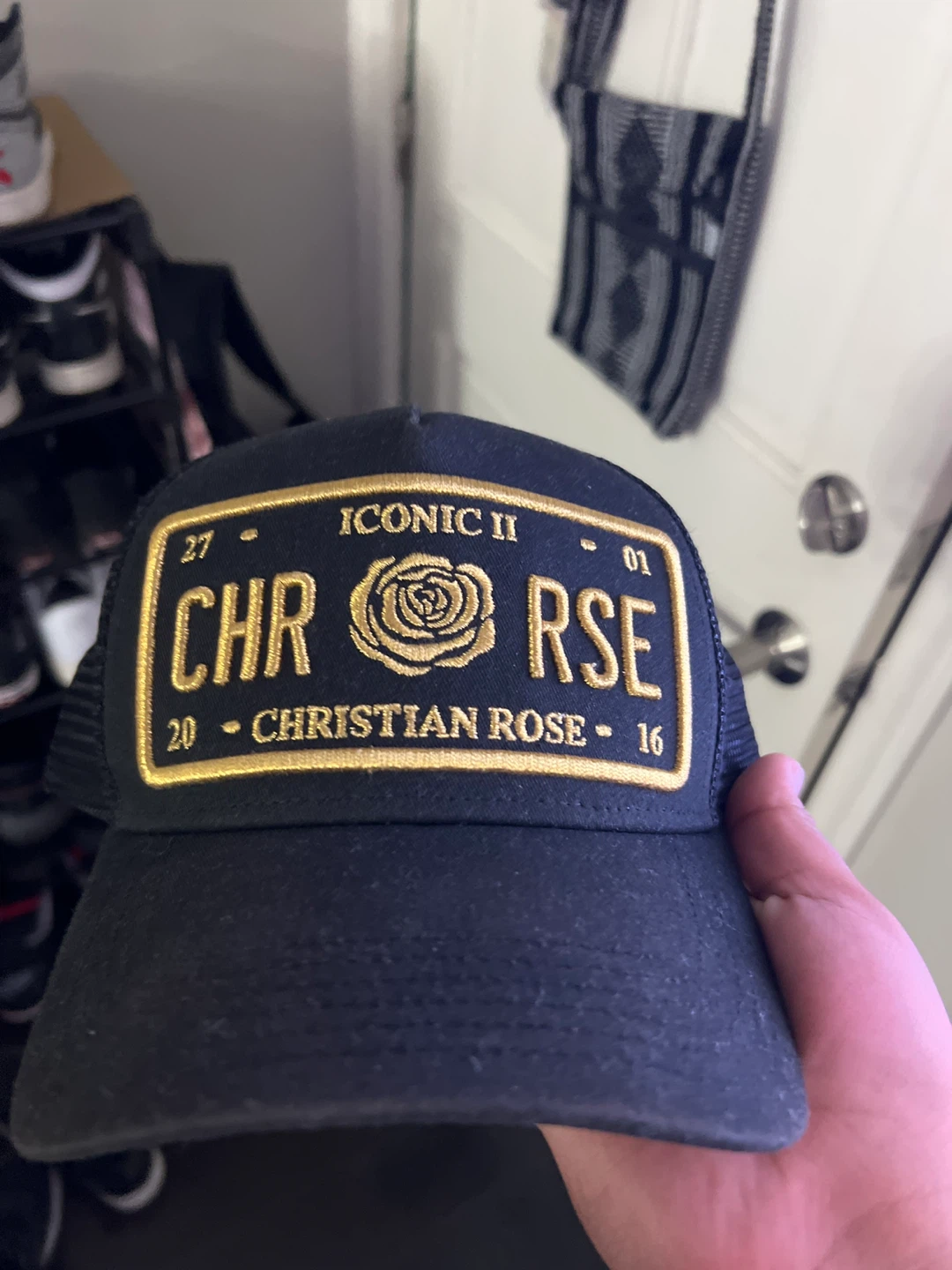 Christian Rose "Iconic II" Trucker Hat