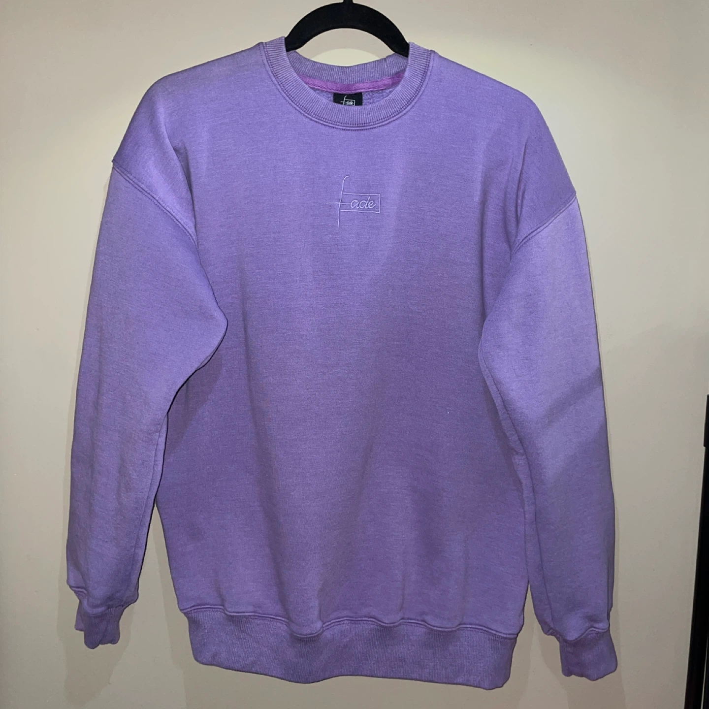 Fade Oversized Sweatshirt - Purple (Men's S)