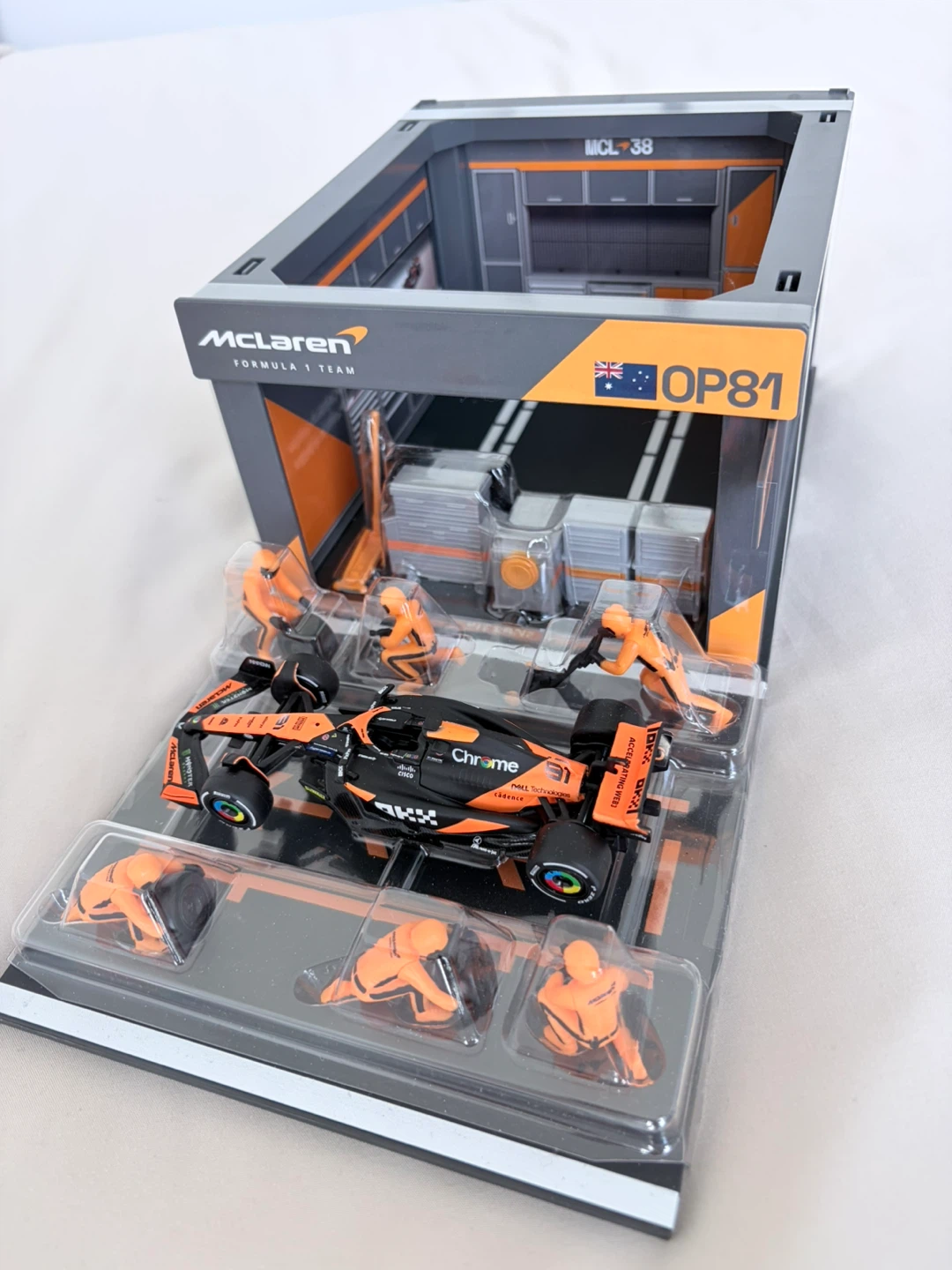 McLaren Formula 1 Team MCL38 OP81 Model Car