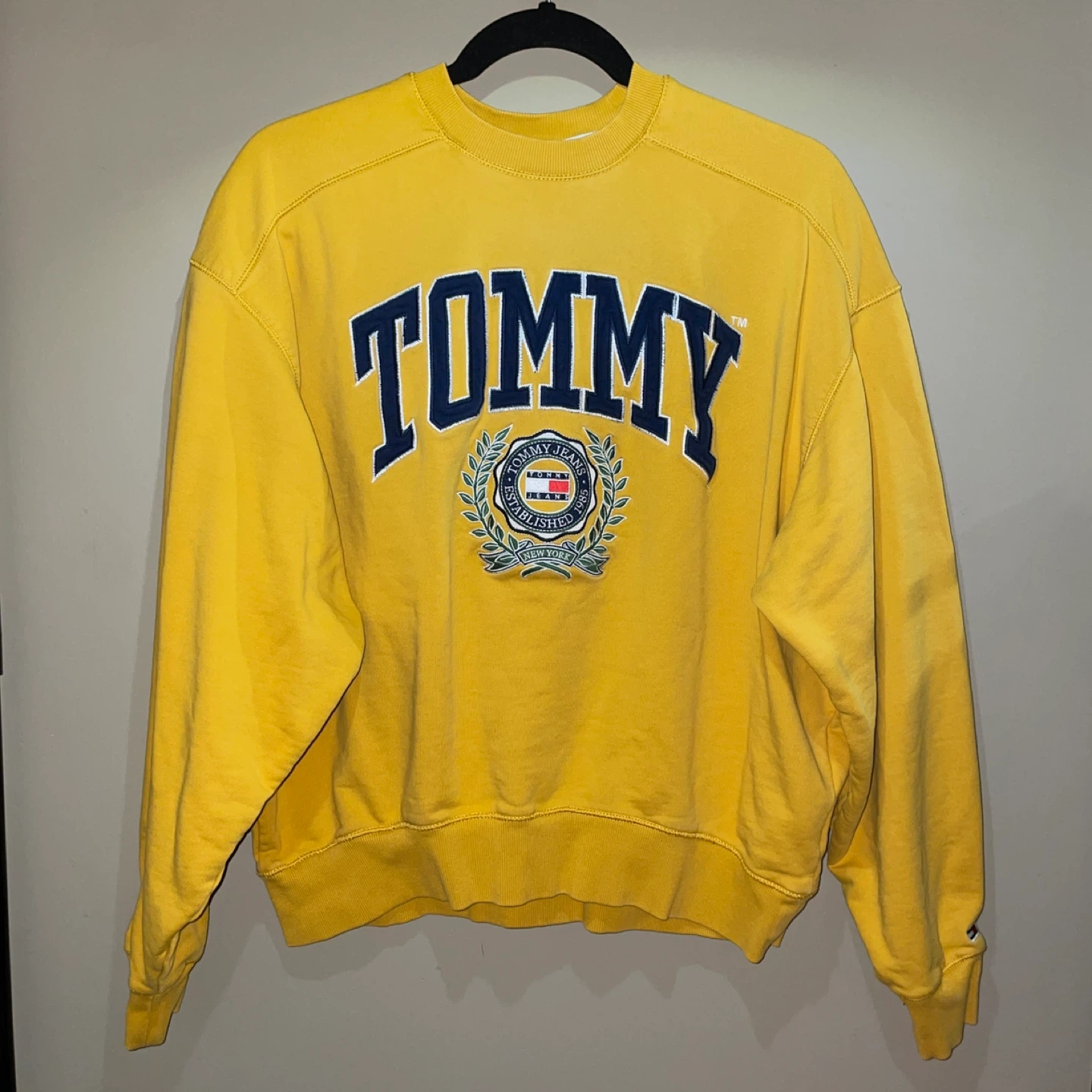 Tommy Hilfiger Sweatshirt - Yellow (Women's S)