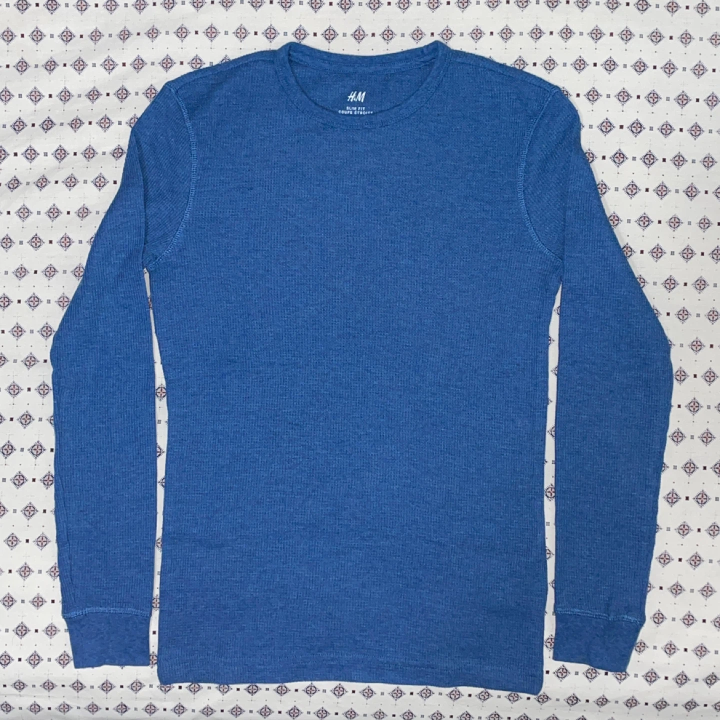 H&M Thermal Shirt - Blue (Men's XS)