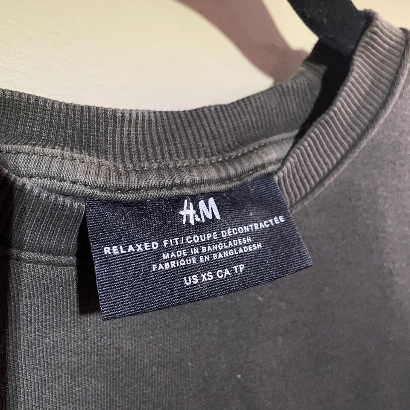 H&M Sweatshirt - Green (Men's XS) - photo 2