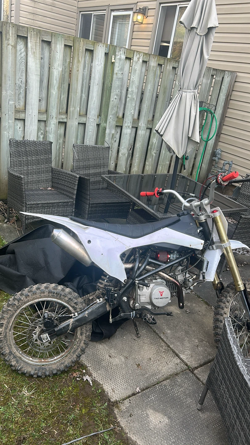 White Dirt Bike - Tao Motor - photo 4