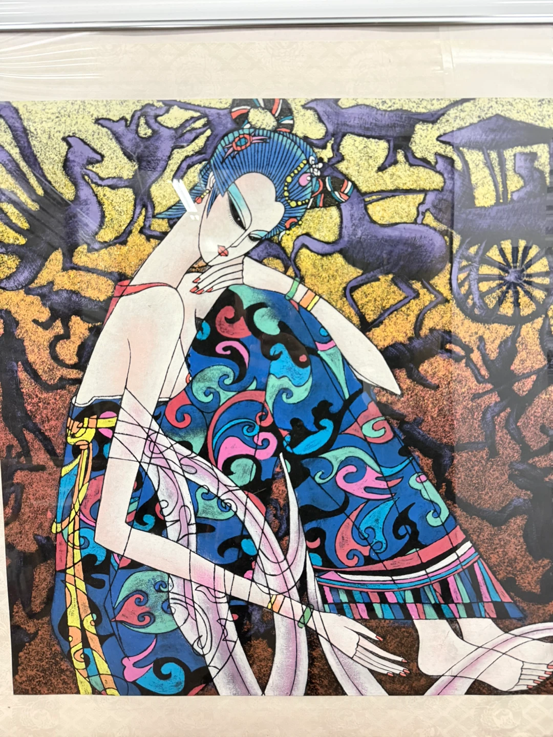 Ting Shao Kuang  “ANCIENT WORLDS” Gouache on paper - photo 2
