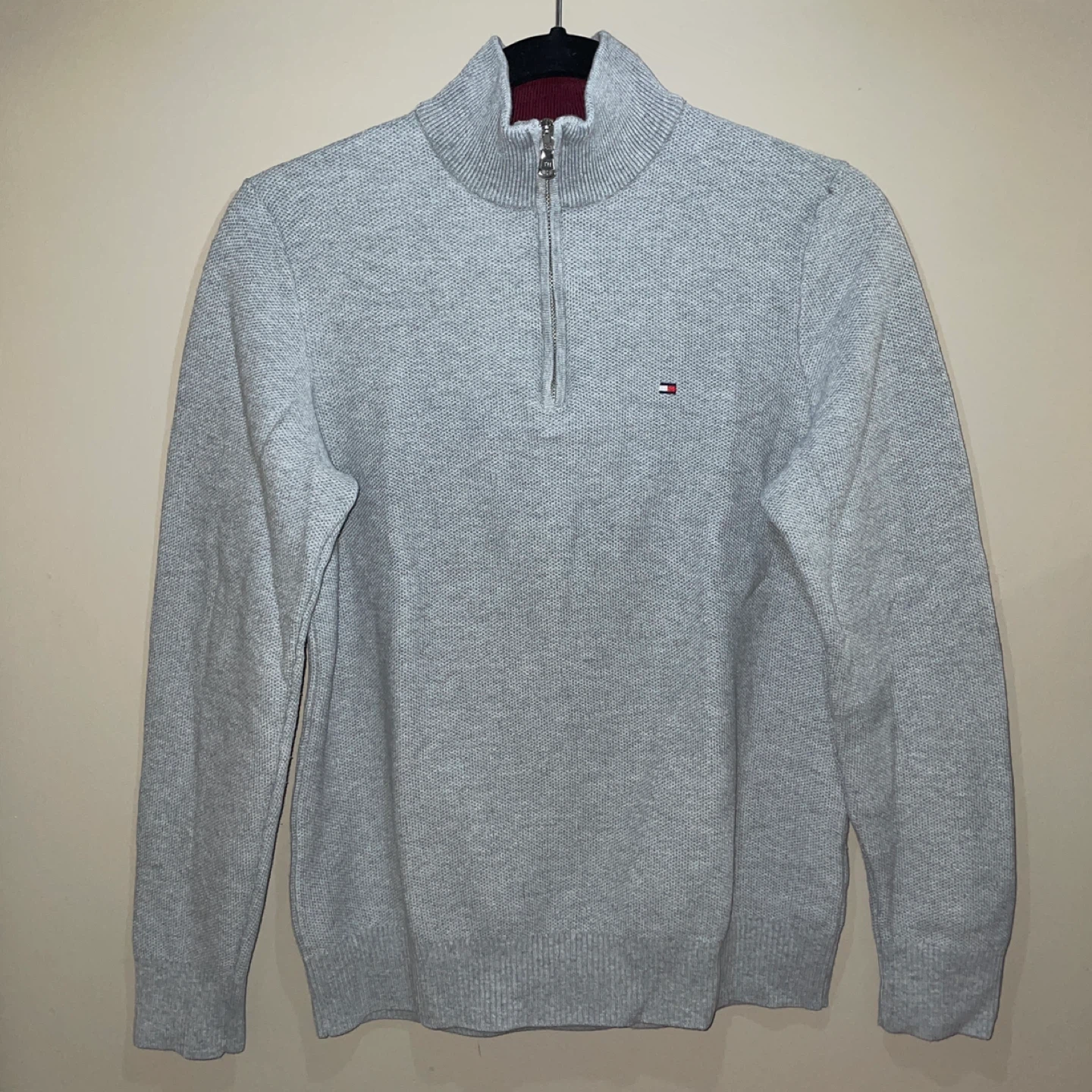 Tommy Hilfiger Quarter-zip Sweater - Gray (Men's S)