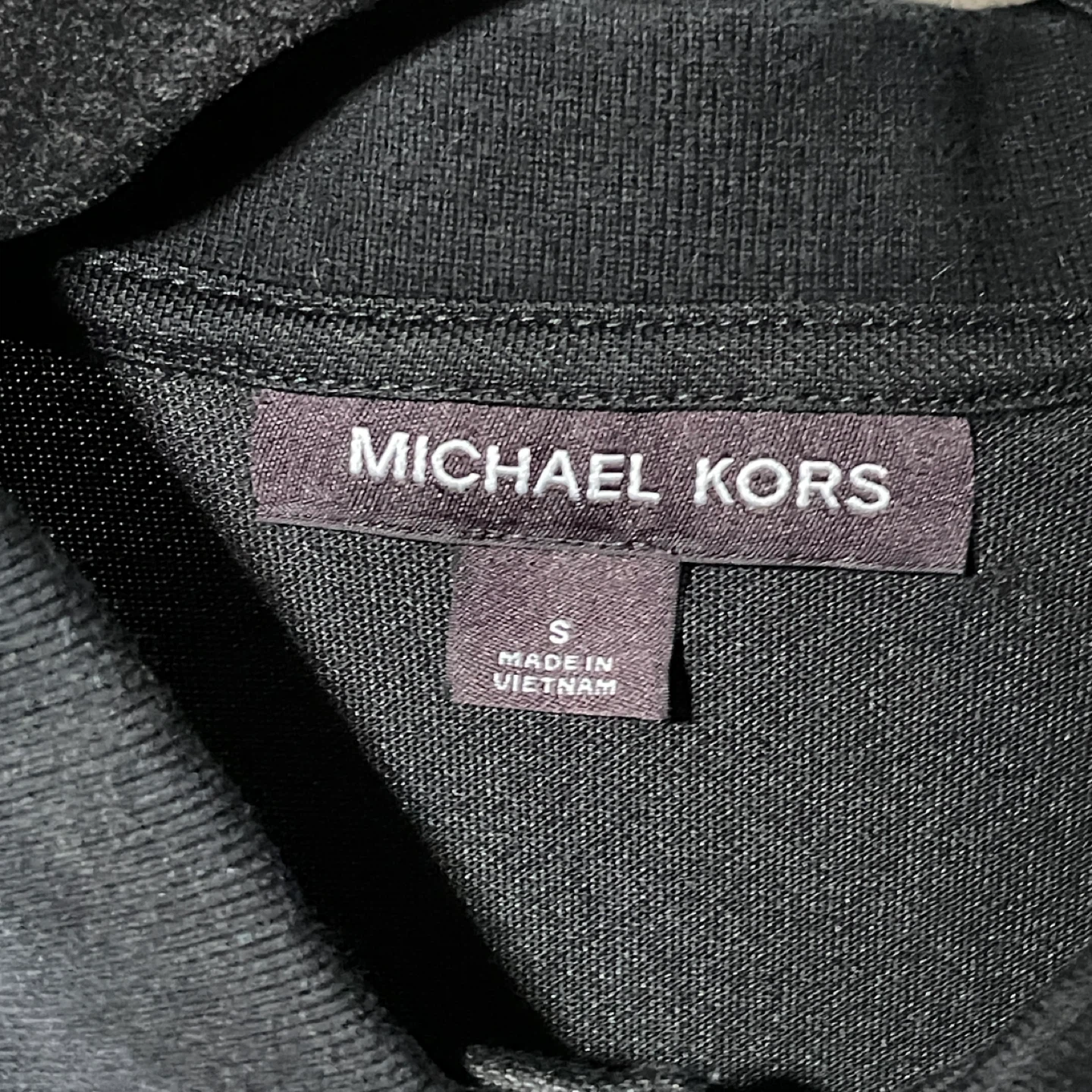 Michael Kors Colourblock Polo - Black/Gray (Men's S) - photo 3