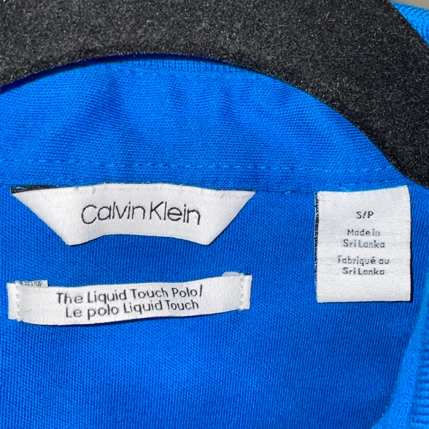 Calvin Klein Liquid Touch Polo - Blue (Men's S) - photo 3