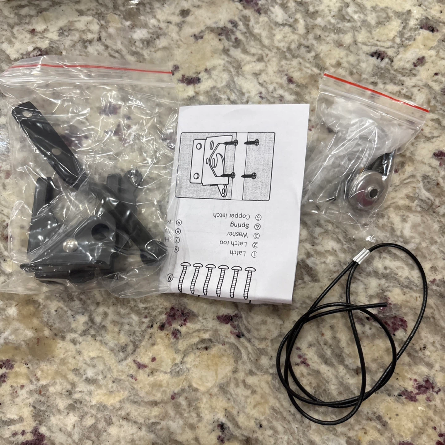 Self-Locking Gate Latch Kit - photo 4