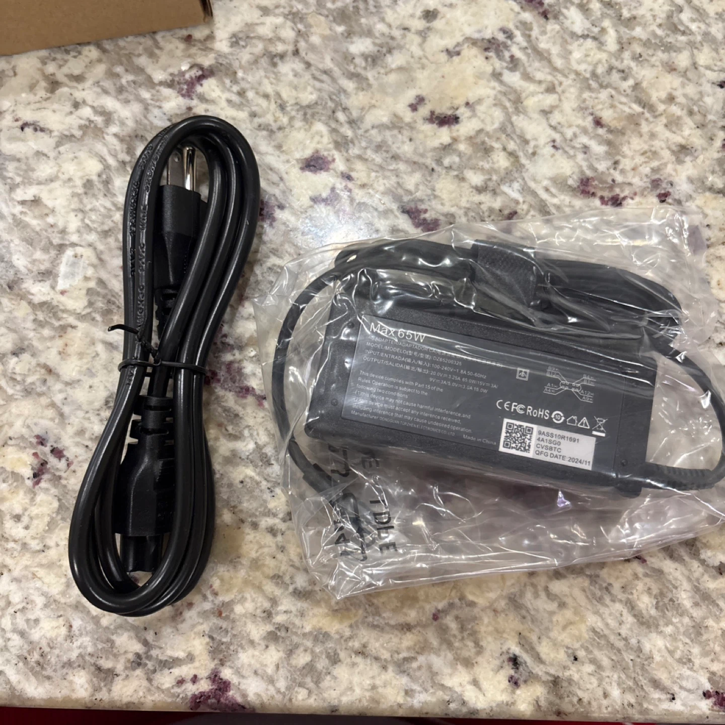 Max 65W AC Adapter Power Supply