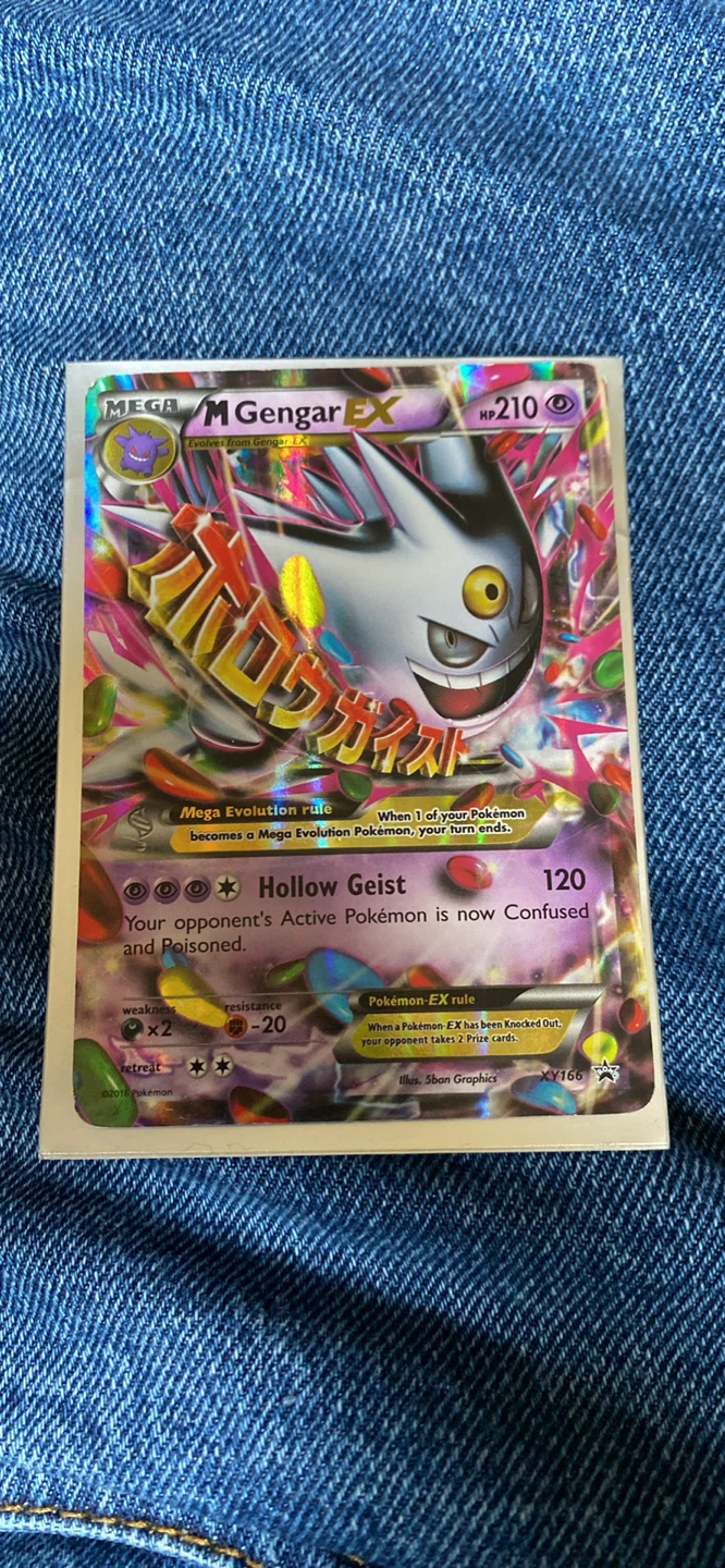 Pokémon M Gengar EX Trading Card