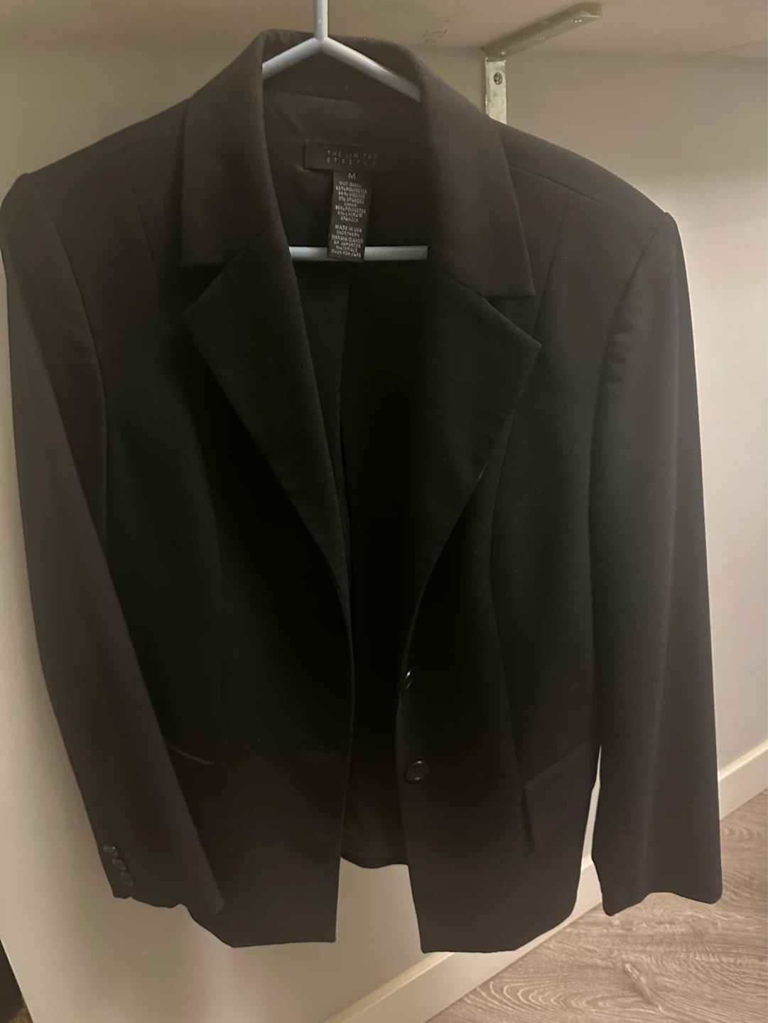 The Limited Stretch Black Blazer Size M