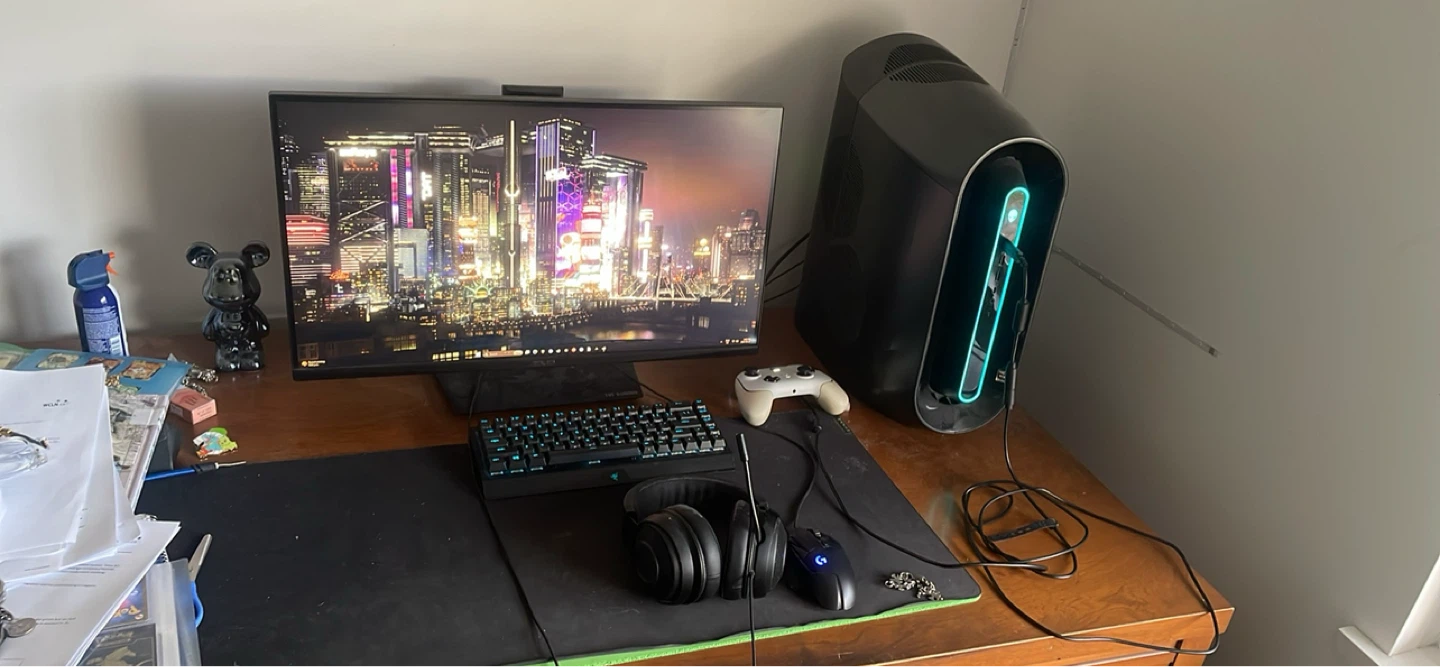 Full gaming set|(PC+Mouse+Keyboard+controller+headset+monitor)