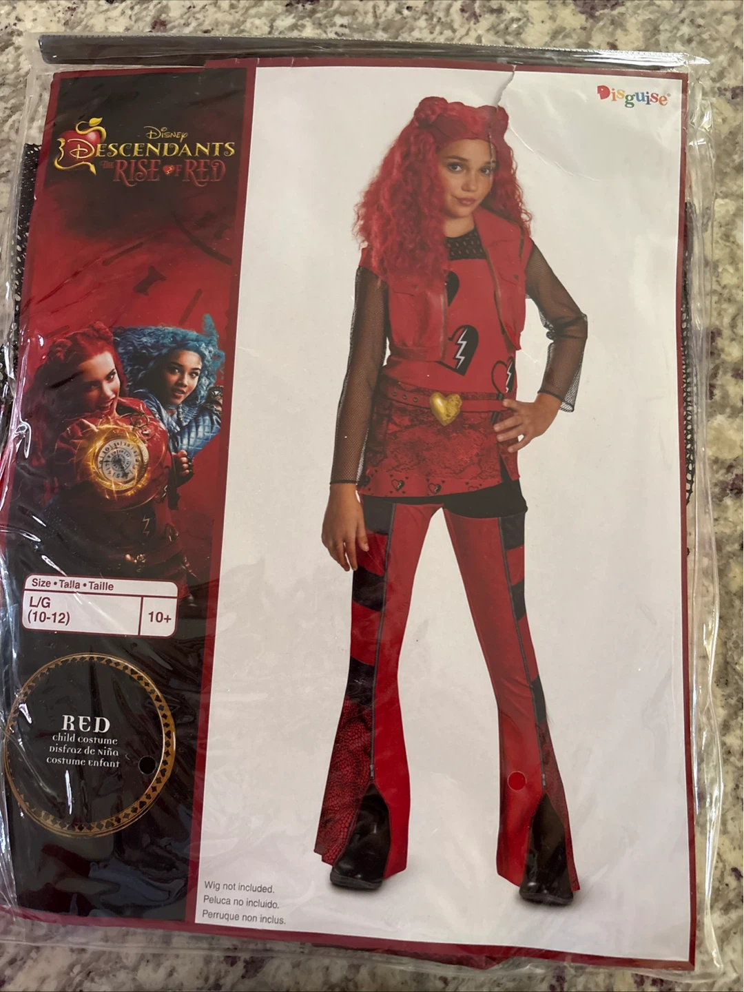 Disguise Descendants Rise of Red Child Costume Size L/G (10-12)