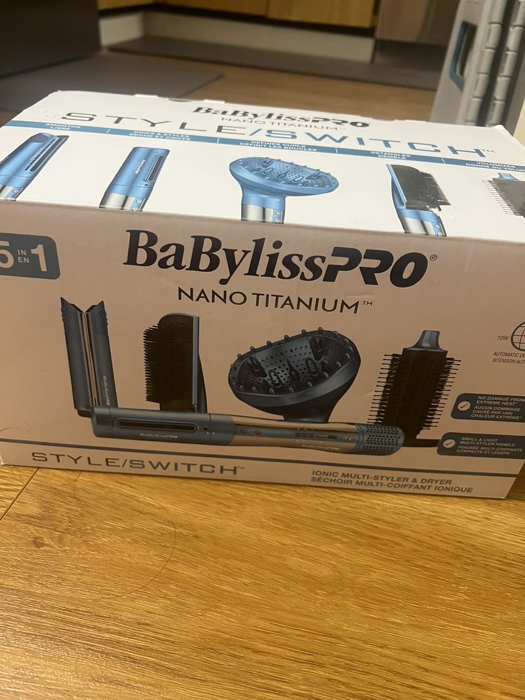 BaBylissPRO Nano Titanium Style/Switch 5-in-1