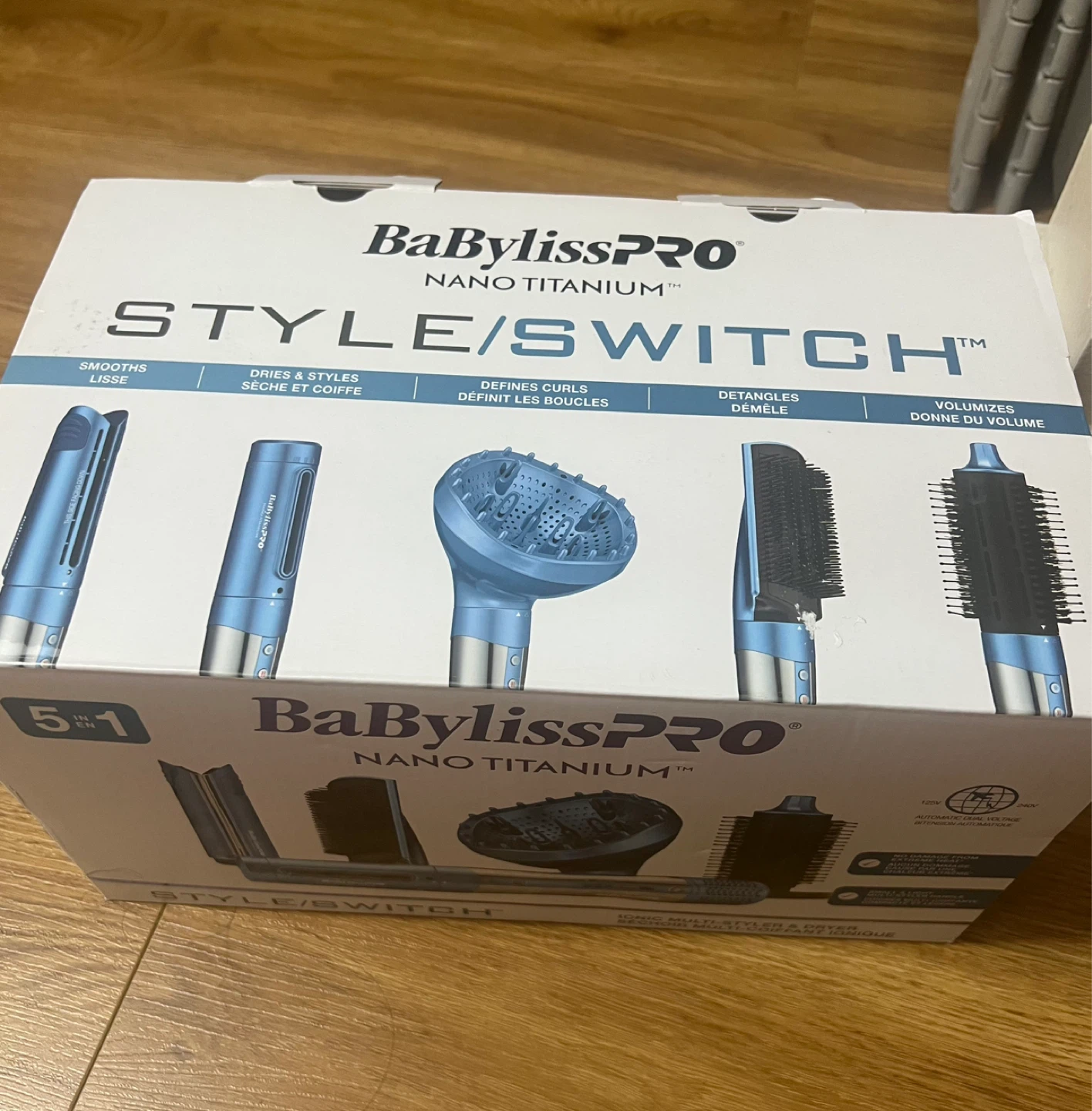 BaBylissPRO Nano Titanium Style/Switch 5-in-1 - photo 2