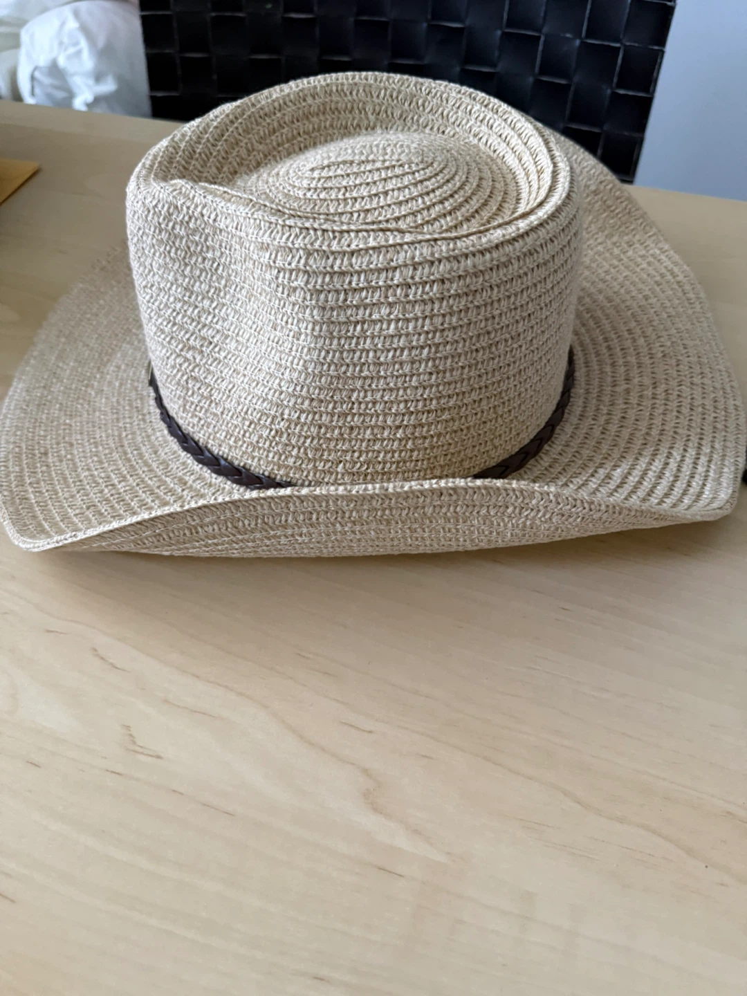 Straw Cream Cowboy Hat - photo 3