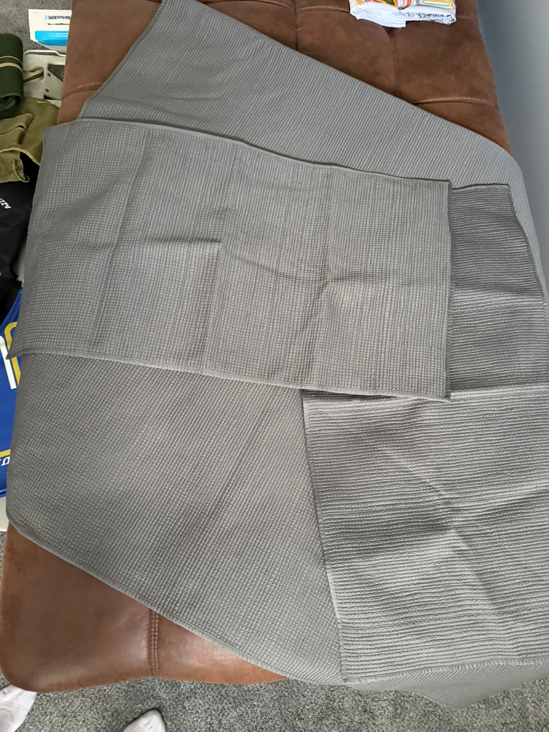 Wholesome Luxe Grey King Size Quilt & 2 Pillow Shams
