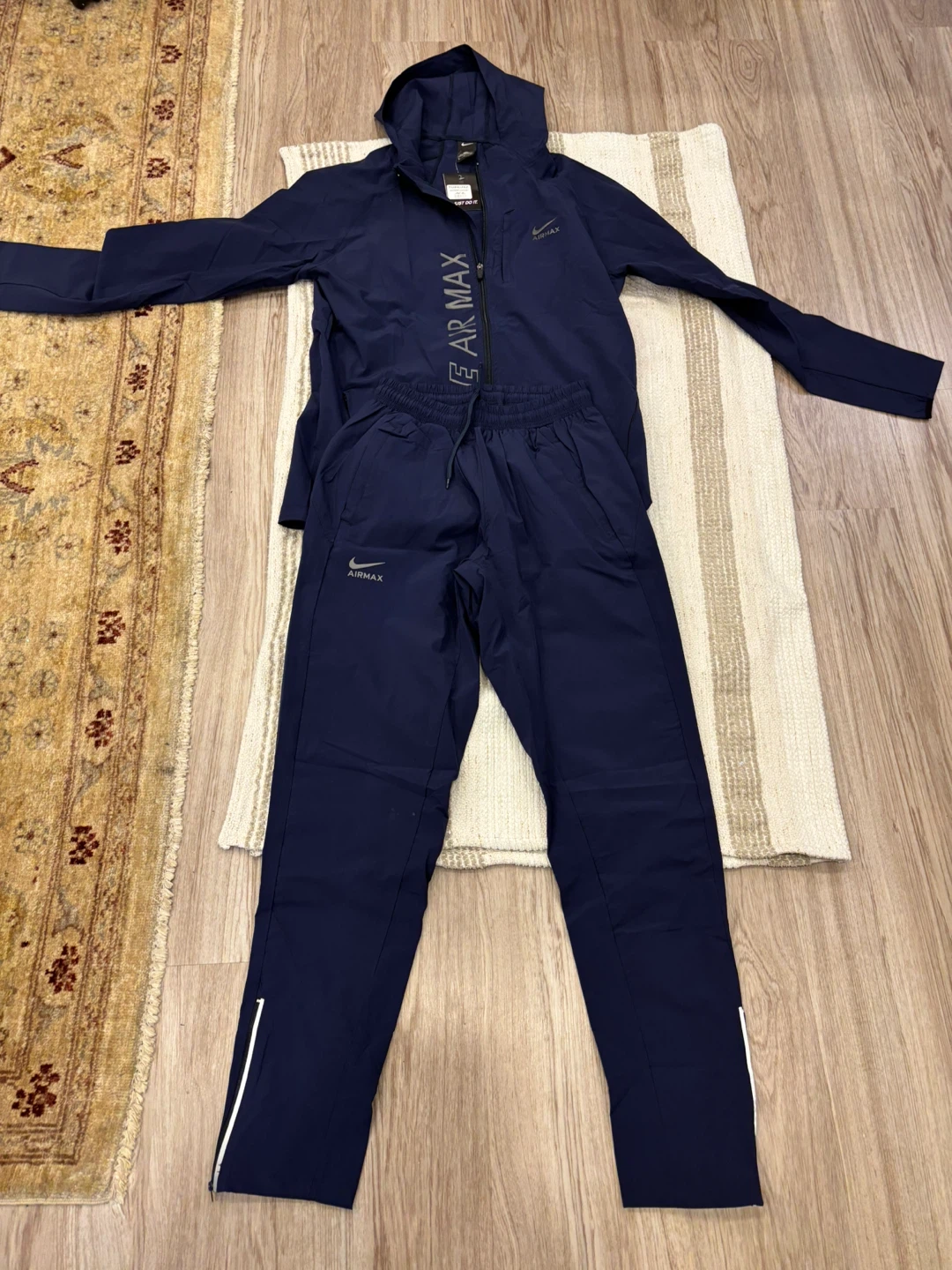 Nike Air Max Navy Tracksuit Jacket and Pants Set - photo 3