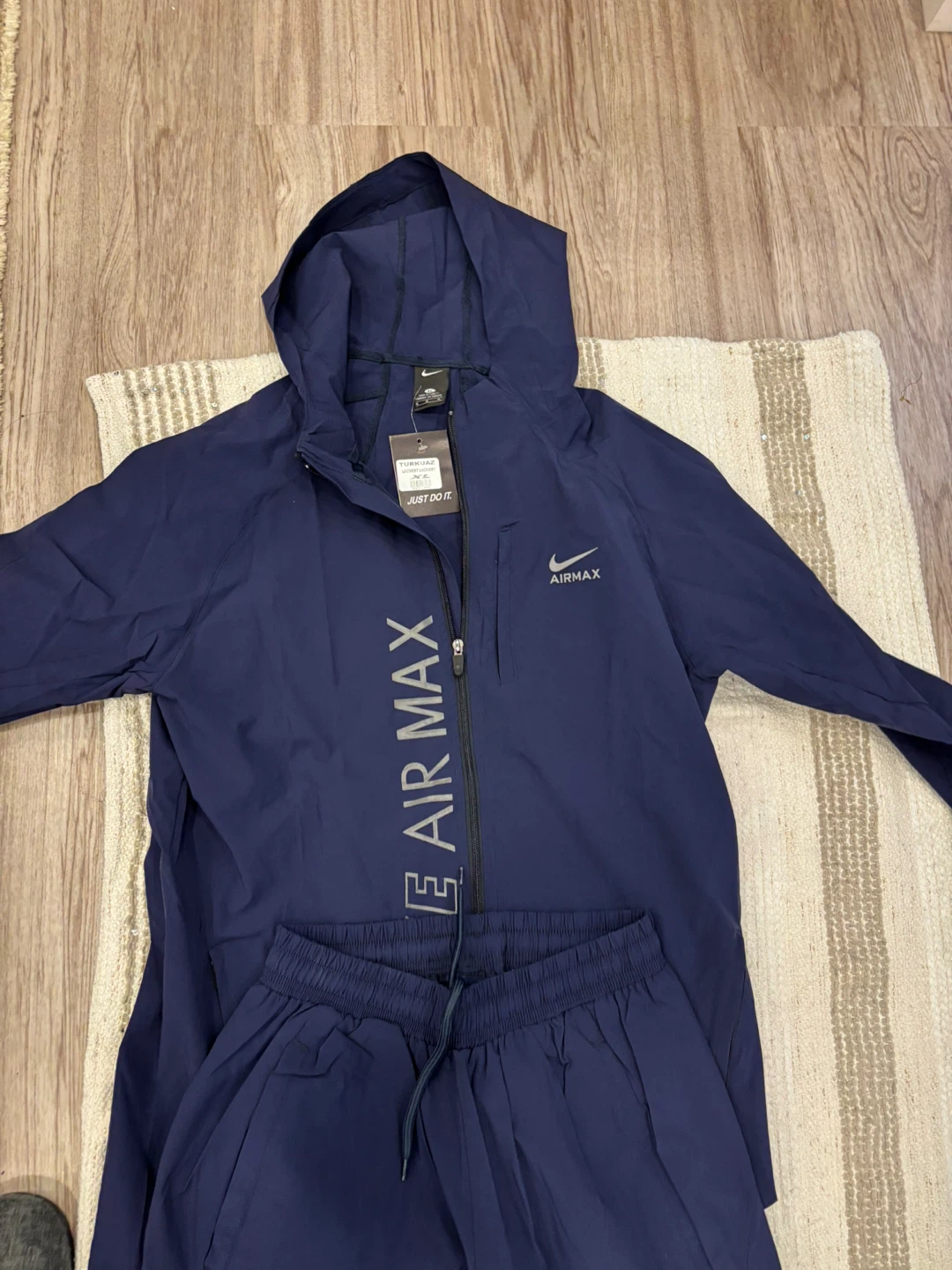 Nike Air Max Navy Tracksuit Jacket and Pants Set
