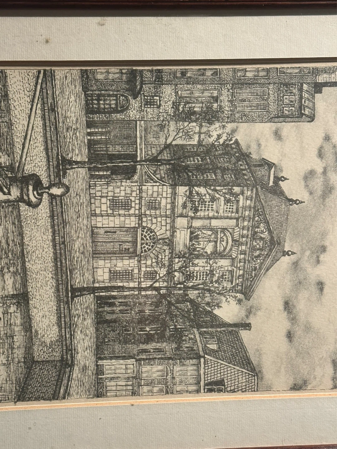 83 John de Jongh litho 35/50 Waag Leiden Egen druk - photo 3