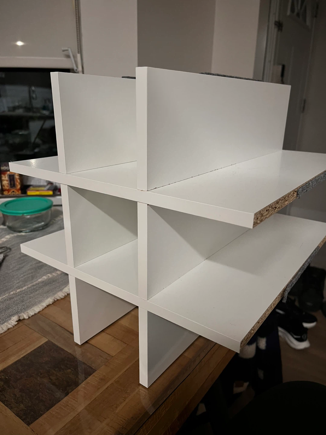 IKEA KALLAX Insert for bottles, white - photo 4