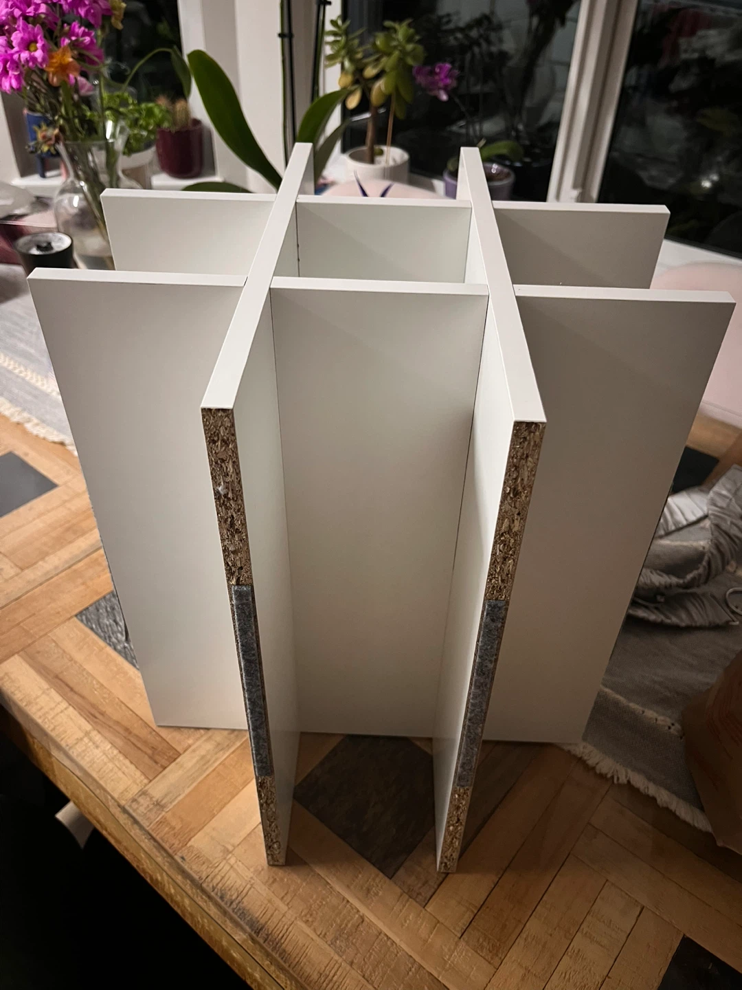 IKEA KALLAX Insert for bottles, white - photo 2