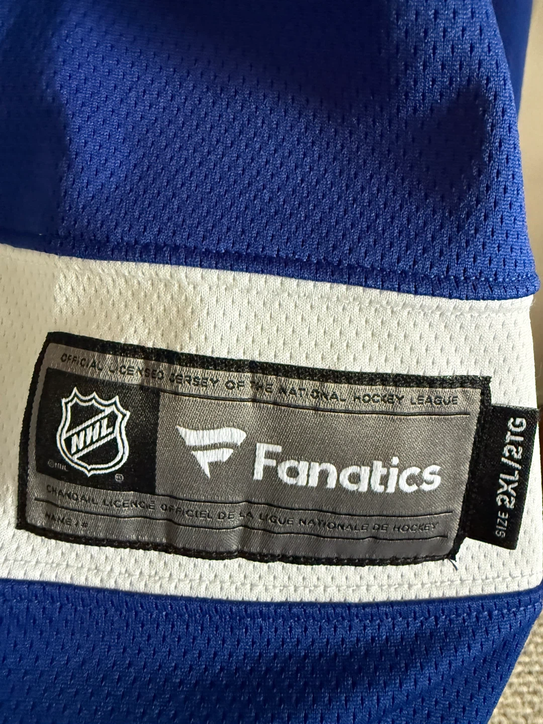 Fanatics NHL Tampa Bay Lightning Hagel #38 Jersey Size 2XL - photo 3