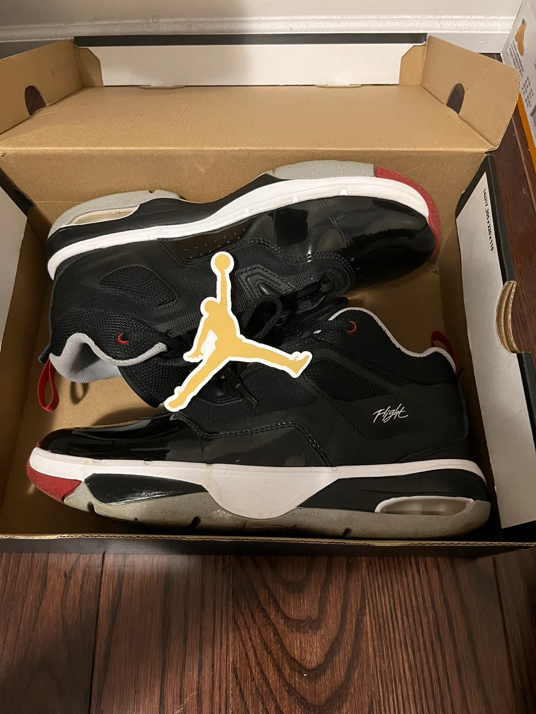 Jordan Stay Loyal 3 (GS) Black/Varsity Red Shoes - photo 2