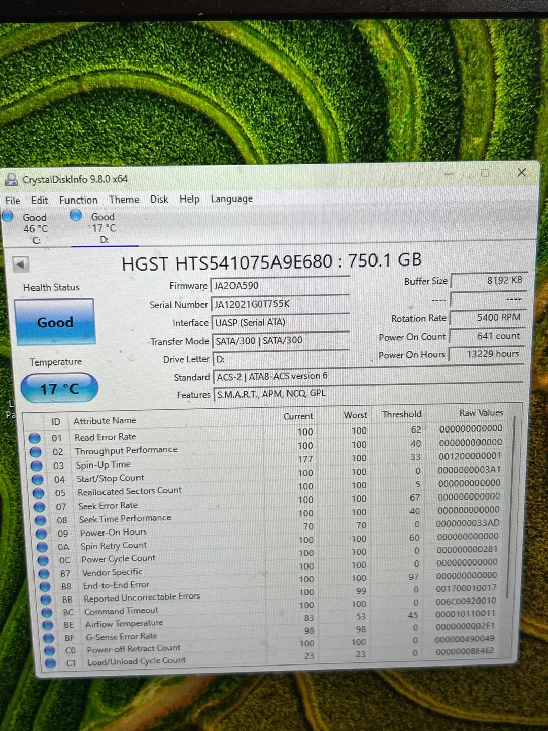 HGST laptop hard drive internal 750 gb 5400 rpm - photo 2