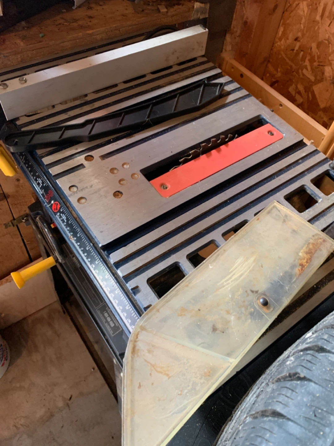 Mastercraft 10” table saw with stand - photo 4