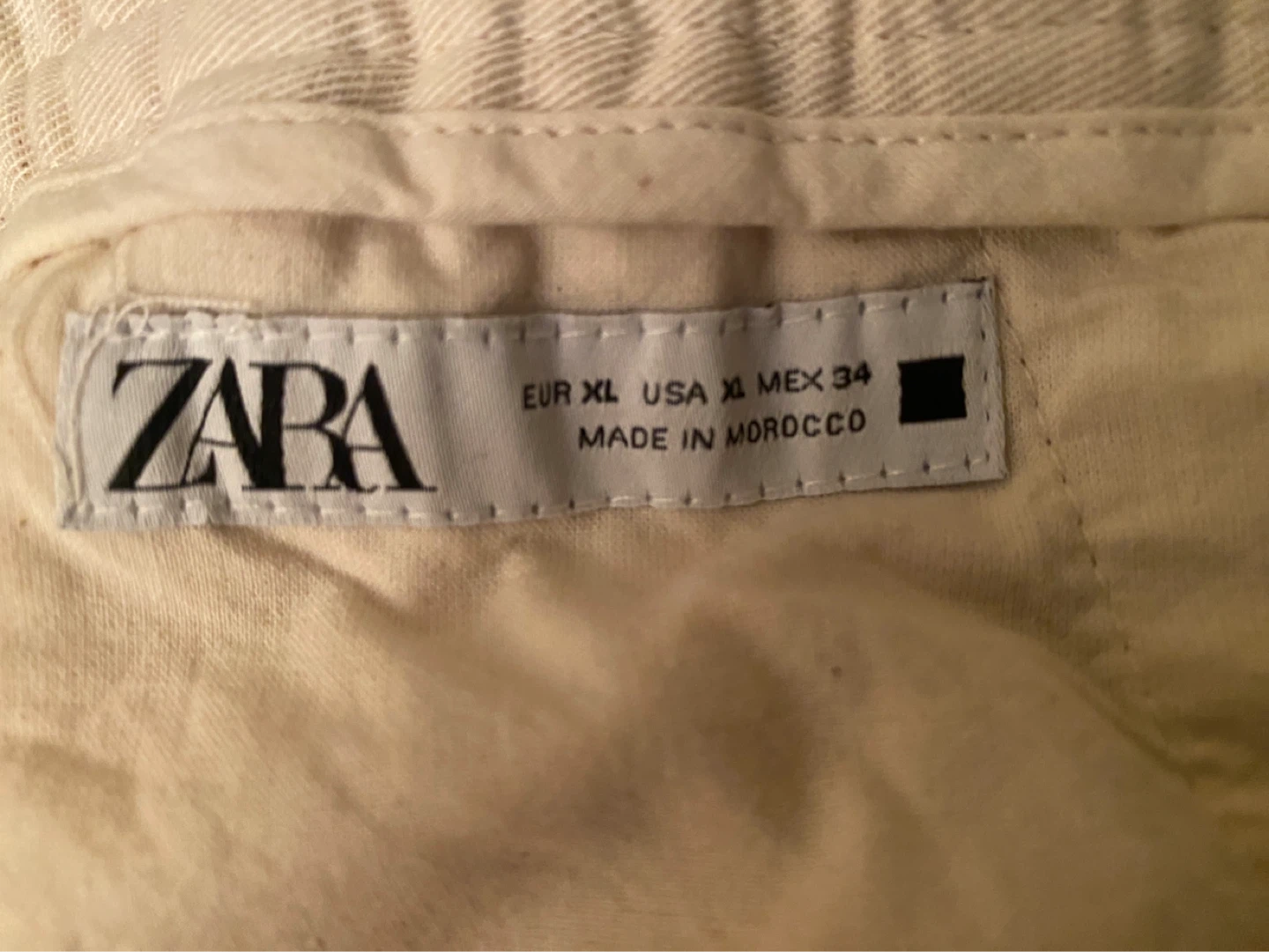 ZARA Cargo Shorts XL（MEX34）Beige - photo 2